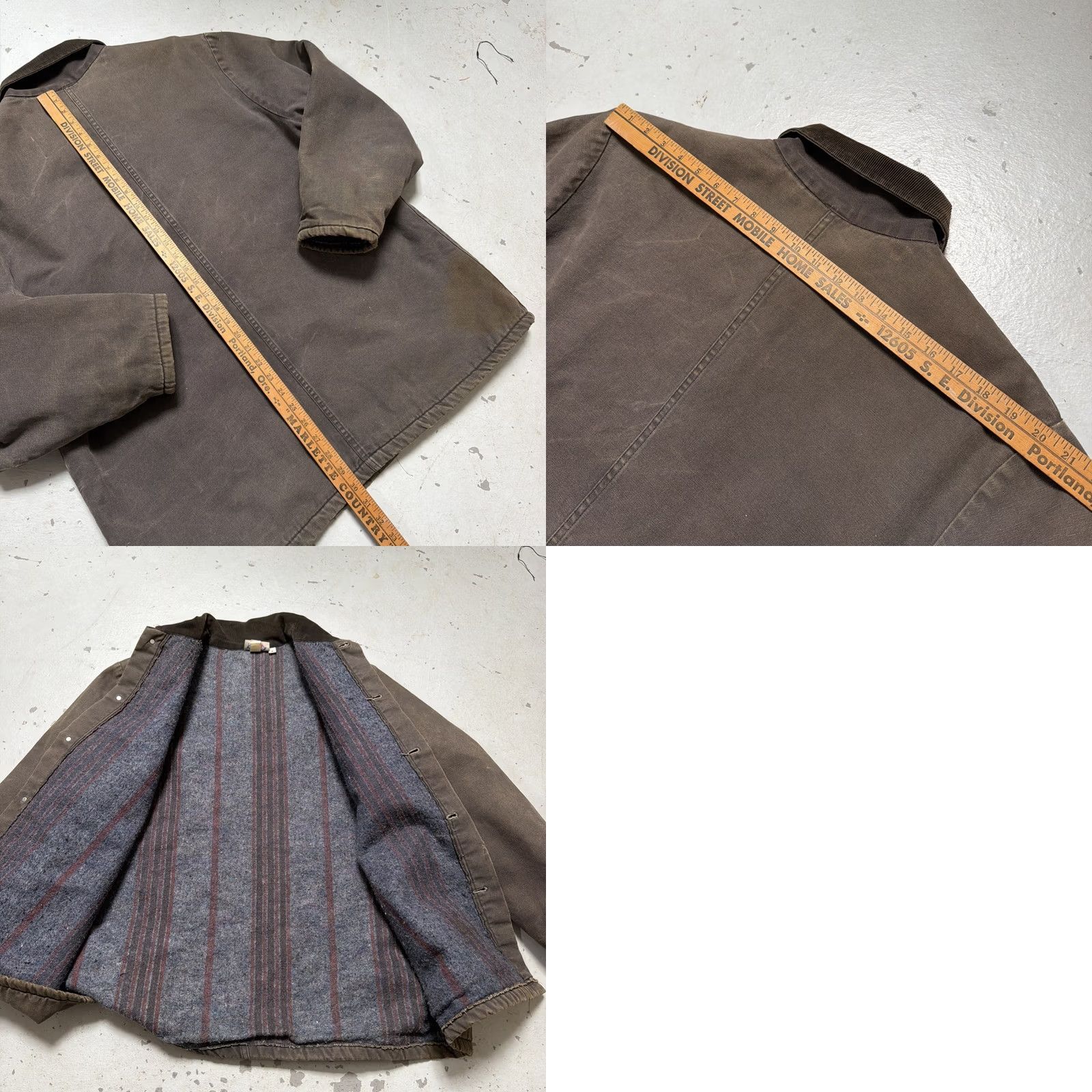 Dickies VINTAGE Dickies Work Jacket Made In USA 46 Canvas Chore Blanket Lined Engineer Size US S / EU 44-46 / 1 - 8 Thumbnail