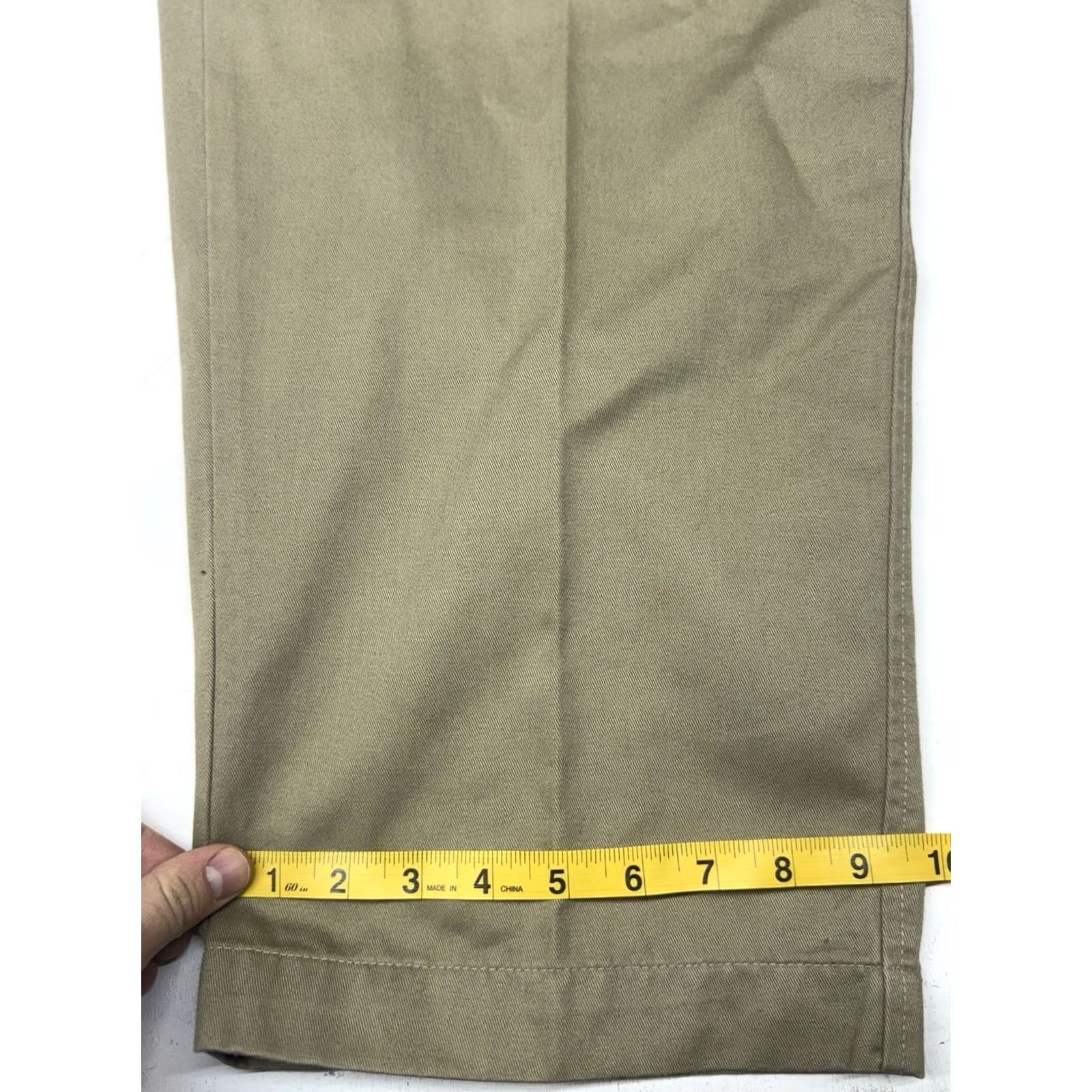 Gap VINTAGE GAP Pants Chino Men's Beige 46x28 Wide Leg Loose Grunge Skater Y2K Size US 30 / EU 46 - 6 Thumbnail