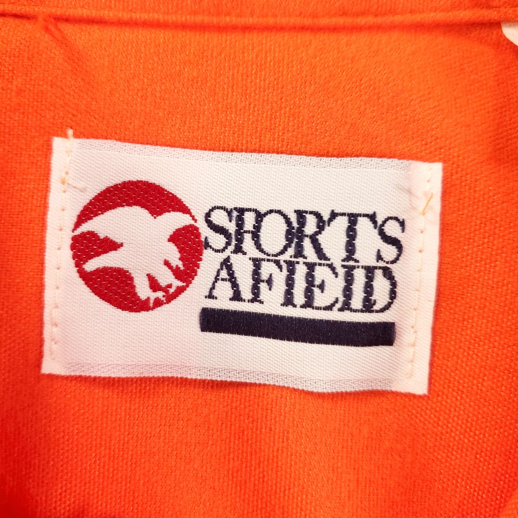 Hunter VINTAGE Sports Afield Shirt Button-Up Flannel Orange Medium Men’s Size US M / EU 48-50 / 2 - 7 Thumbnail