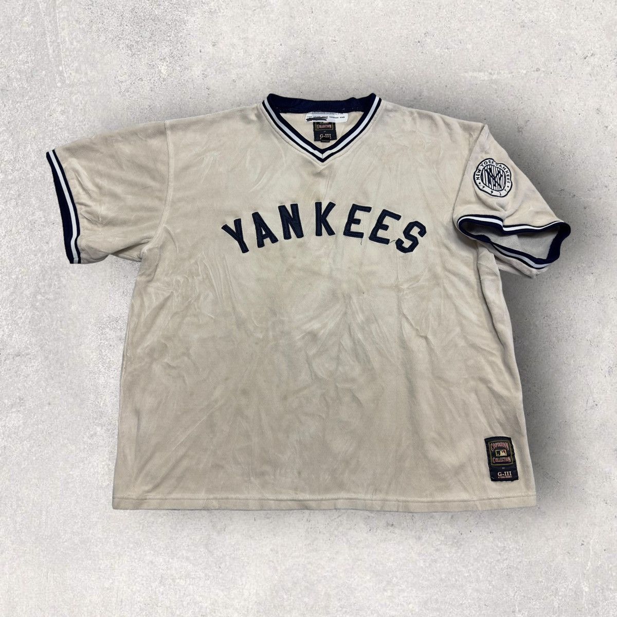 Cooperstown Collection × G-III × Vintage Vintage New York Yankees shirt Size US XL / EU 56 / 4 - 1 Thumbnail