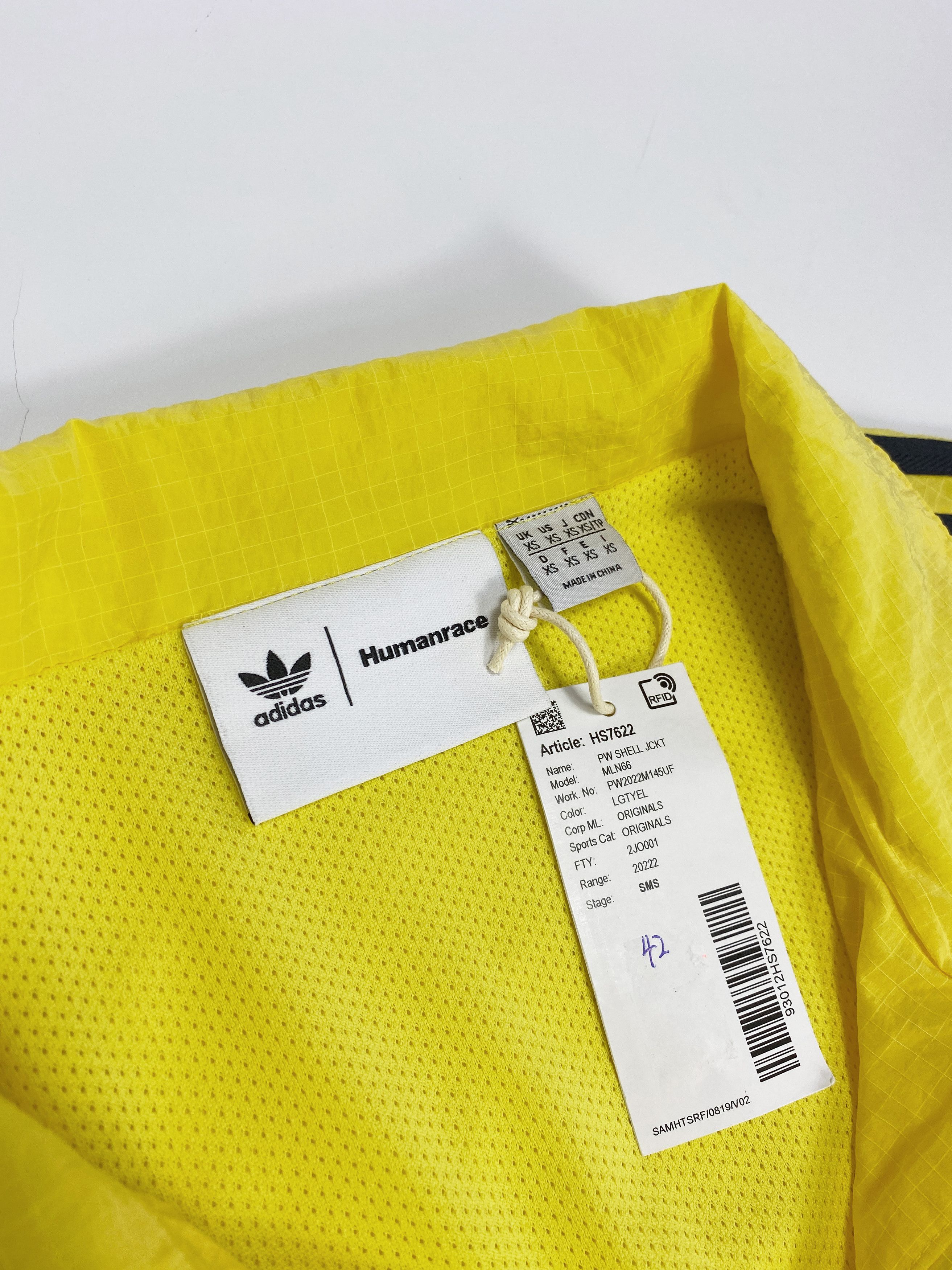 Adidas × Pharrell Adidas x Pharrell Williams Humanrace Shell Ripstop Jacket Size US XS / EU 42 / 0 - 8 Thumbnail