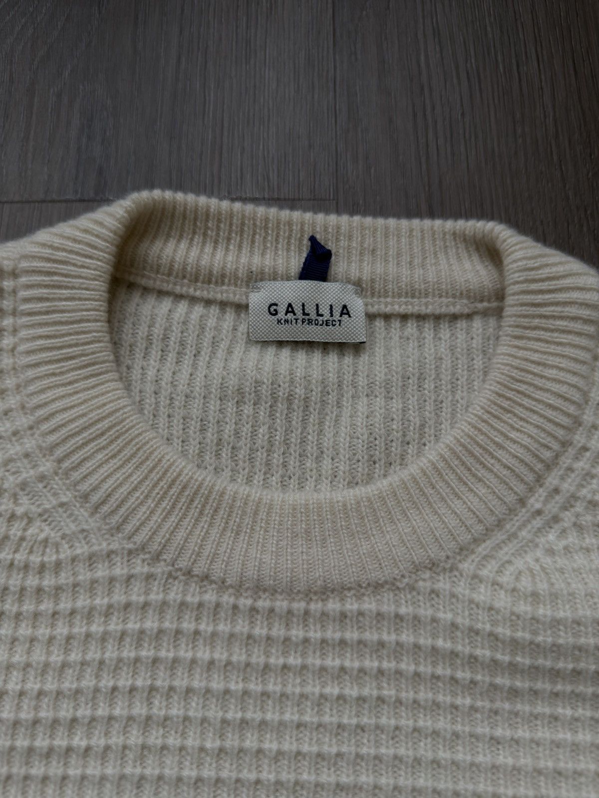 Other Waffle Texture Sweater Made in Italy Size US XL / EU 56 / 4 - 3 Thumbnail