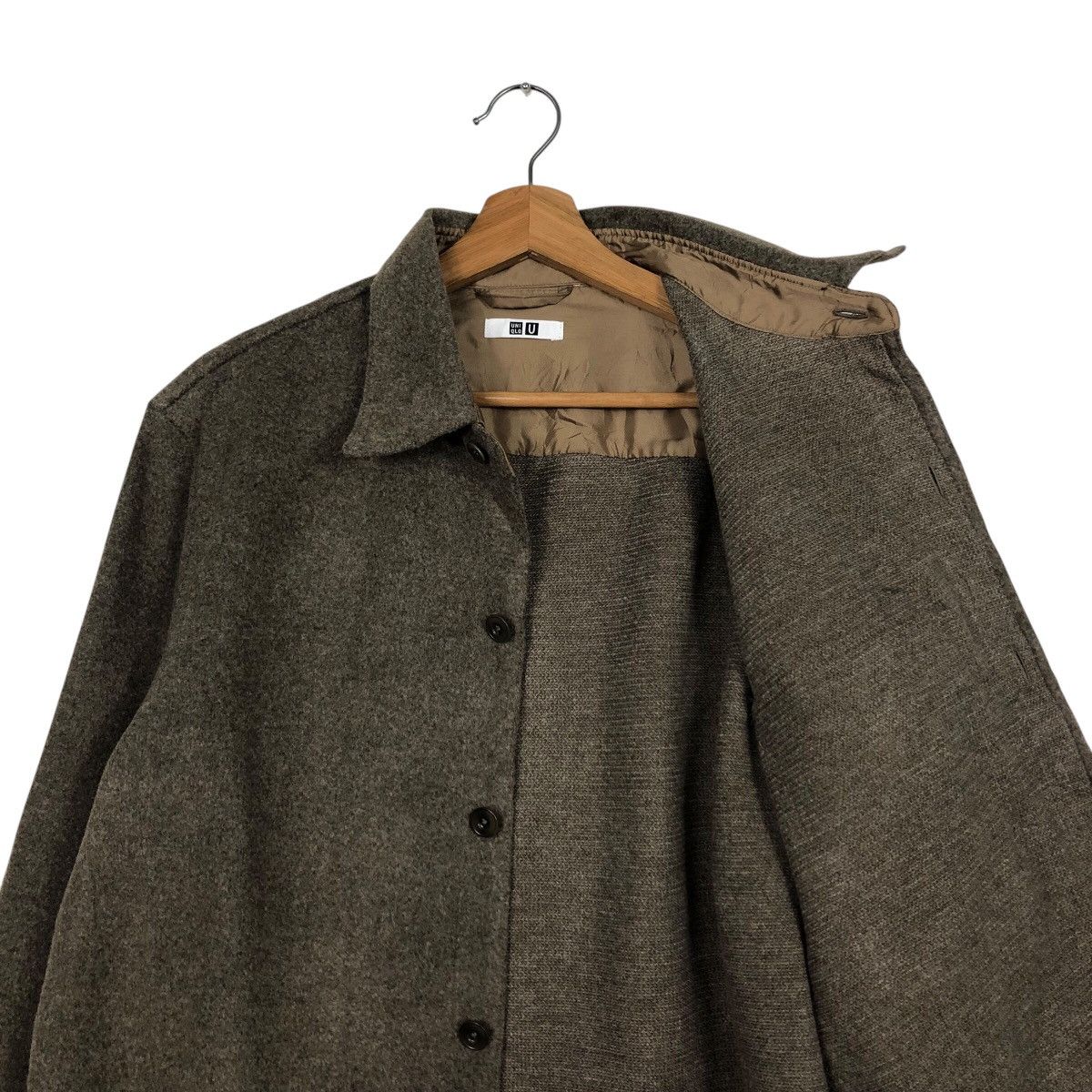 Undercover × Uniqlo 📌Vintage Chore Wool Button Jacket Uniqlo Undercover Size US M / EU 48-50 / 2 - 13 Thumbnail