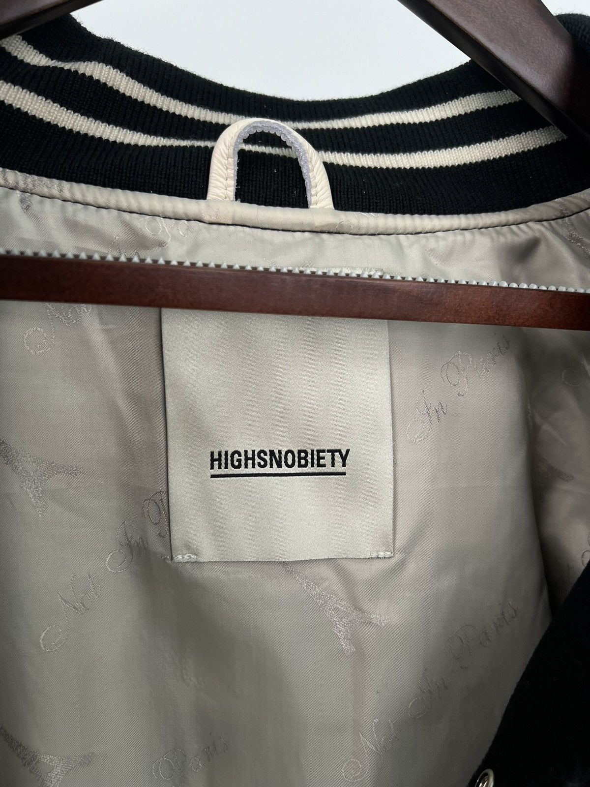 Highsnobiety Not in Paris 5 varsity jacket Size US XXL / EU 58 / 5 - 10 Thumbnail