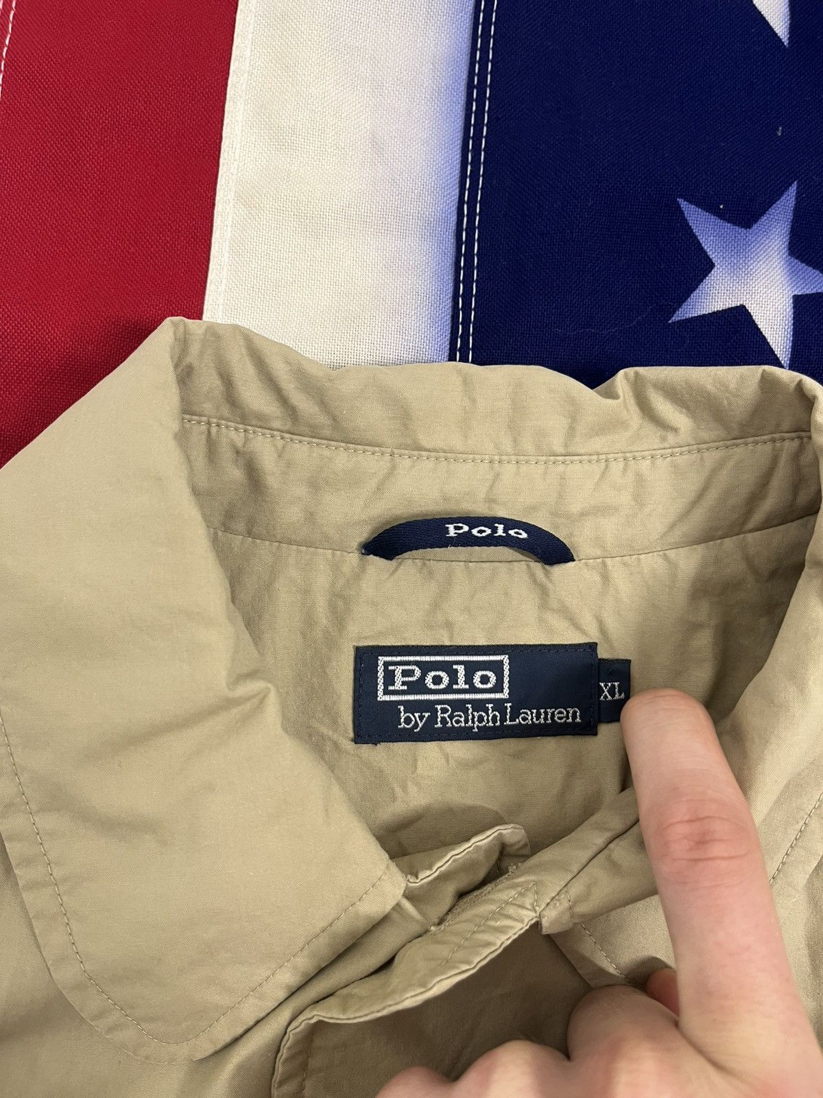 Polo Ralph Lauren Vintage Polo Ralph Lauren Trench Beige Tan Cotton Twill City Size US XXL / EU 58 / 5 - 6 Thumbnail