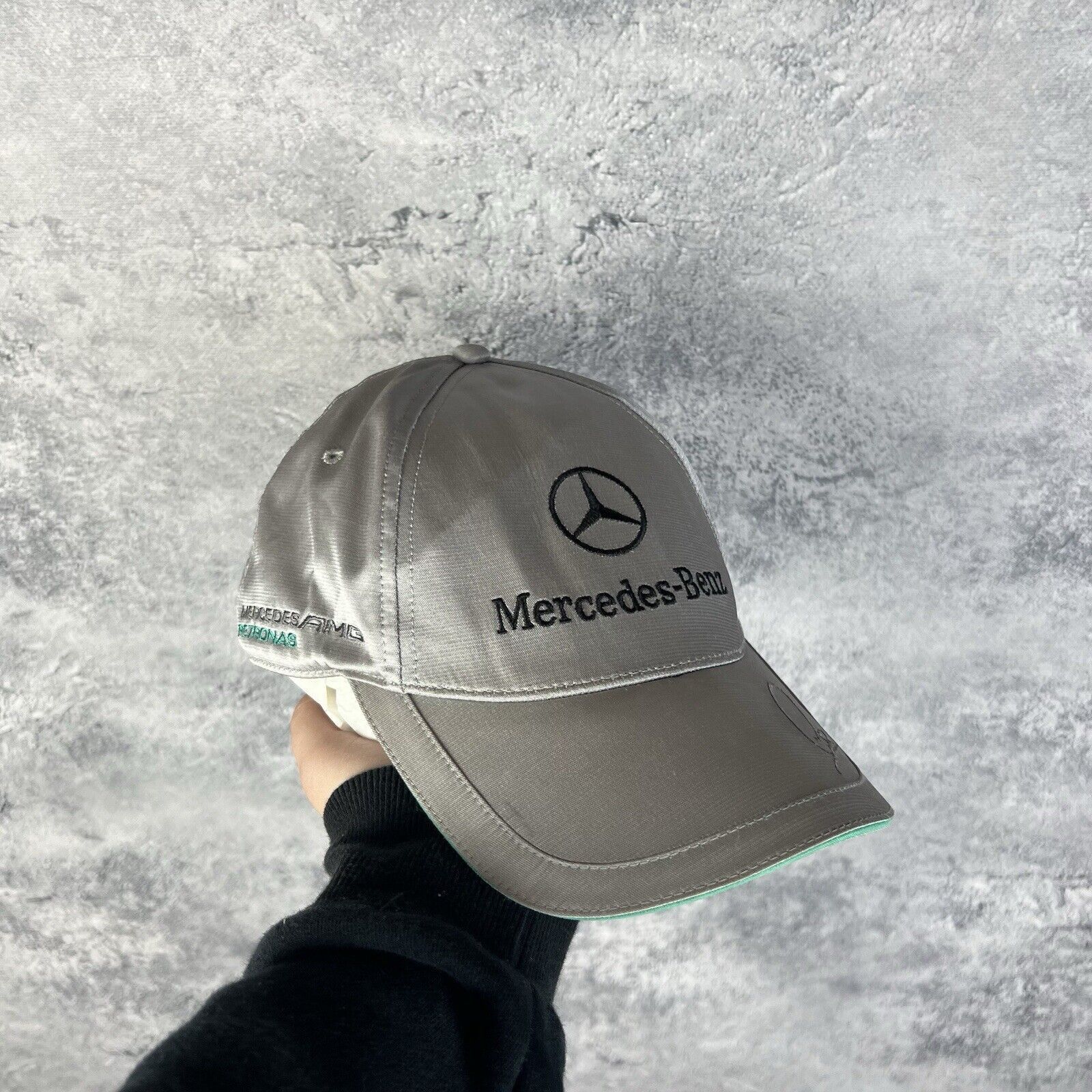 Mercedes-Benz Puma Mercedes Benz Lewis Hamilton Cap Men's Gray One Size ` Size ONE SIZE - 1 Thumbnail