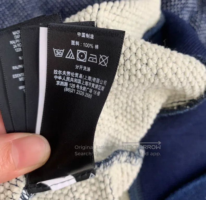 RRL Ralph Lauren RRL Ralph Lauren Early indigo crewneck sweatshirt Size US M / EU 48-50 / 2 - 8 Thumbnail