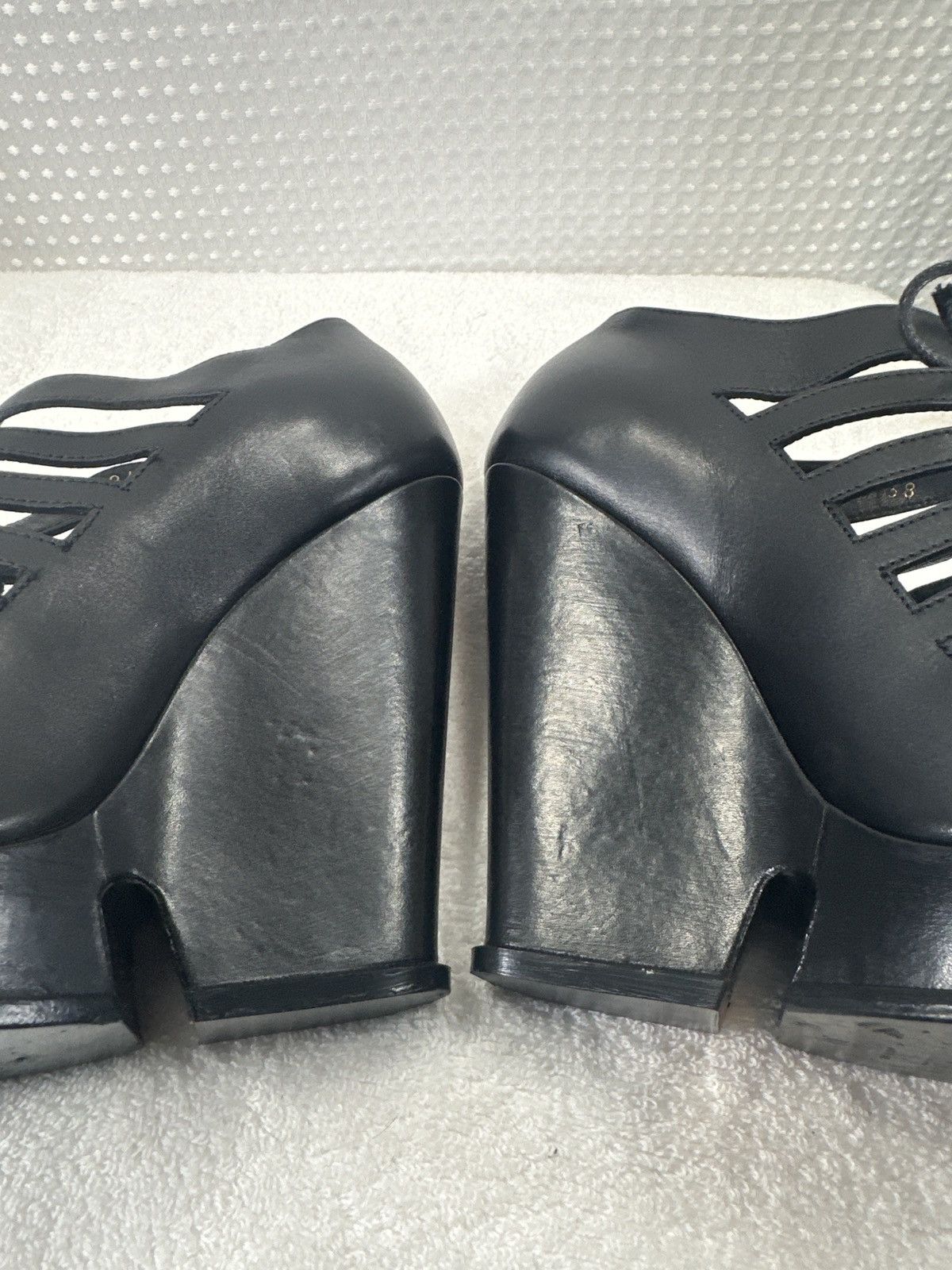 Yves Saint Laurent Yves Saint Laurent Hortense Wedge Heels Size US 8 / IT 38 - 10 Thumbnail