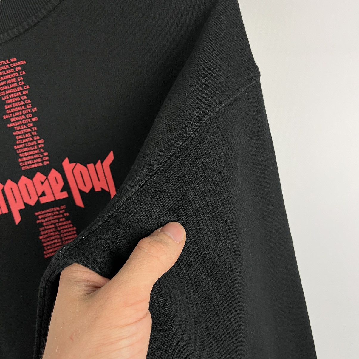 Band Tees Y2K Justin Bieber Purpose Tour Rock Band Sweatshirt Black Size US XS / EU 42 / 0 - 13 Thumbnail