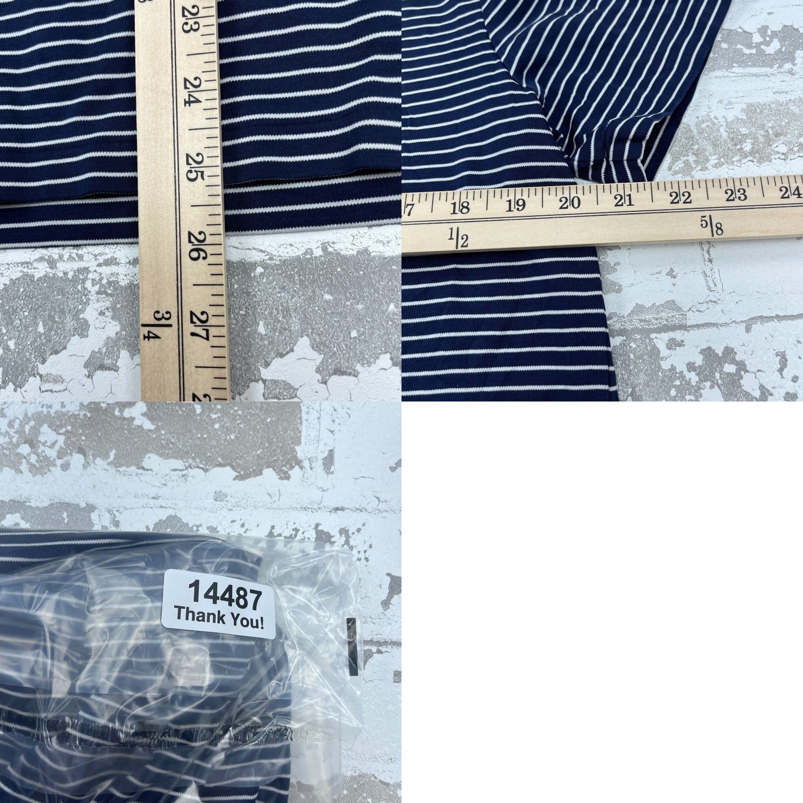 Polo Ralph Lauren Ralph Lauren Polo Shirt Men Large Blue White Striped Golf Size US L / EU 52-54 / 3 - 8 Thumbnail