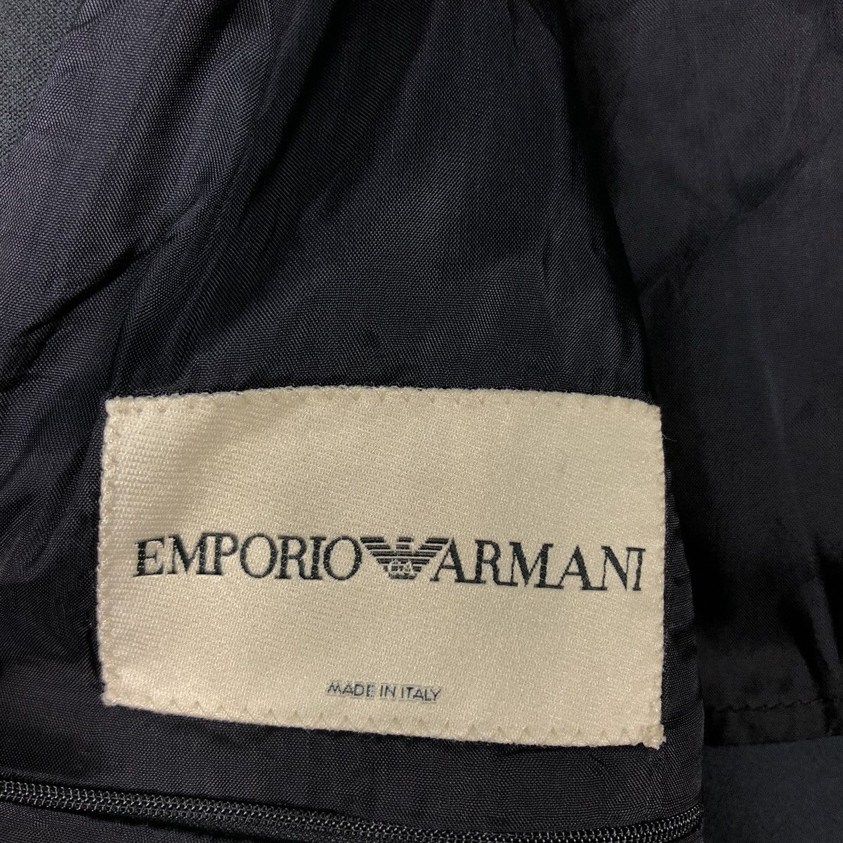 Emporio Armani 📌Rich Black Vintage Emporio Armani Made in Italy Coats Size US M / EU 48-50 / 2 - 17 Thumbnail