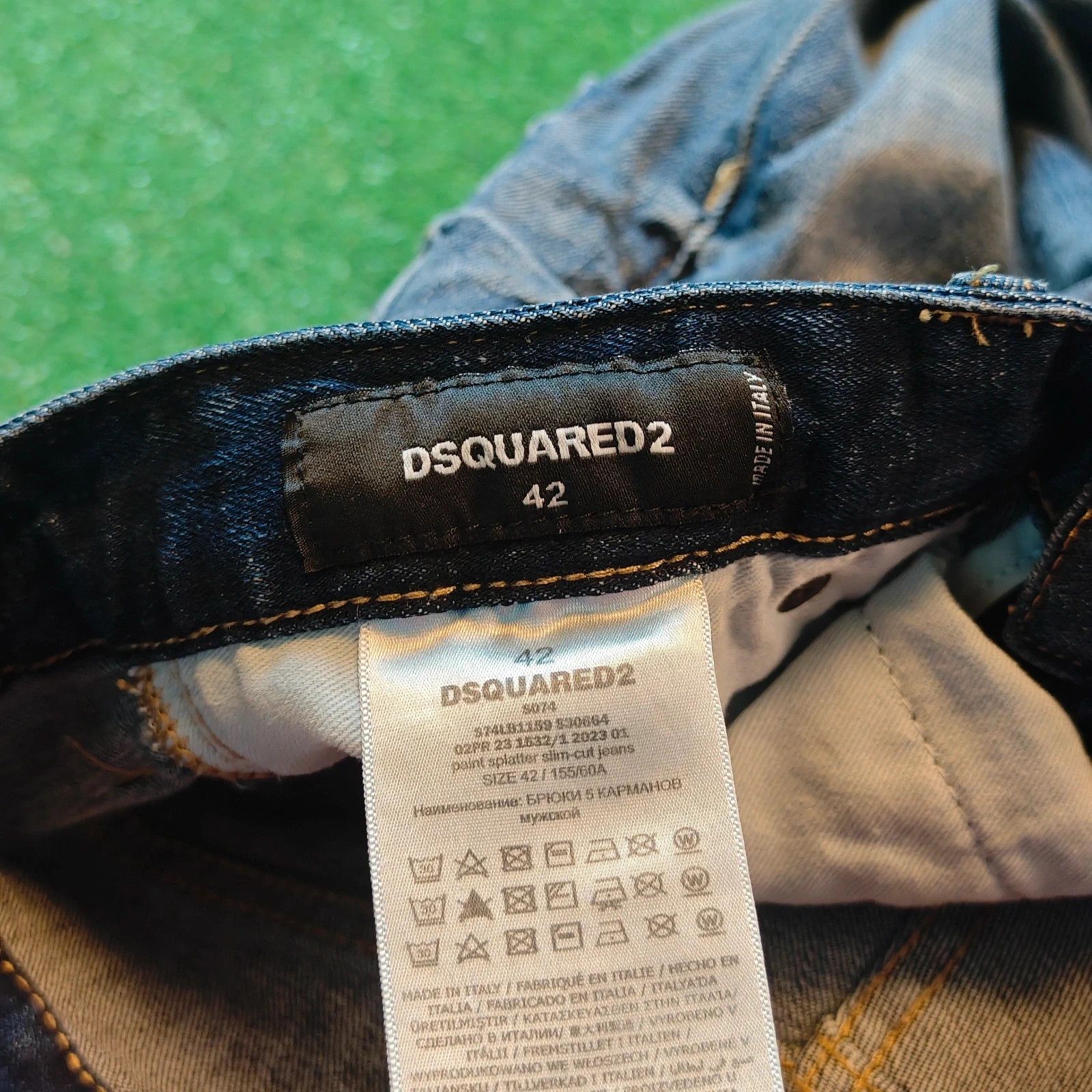 Dsquared2 Dsquared2 Jeans Mens 42 blue slim Canada washed button Size US 42 / EU 58 - 13 Thumbnail