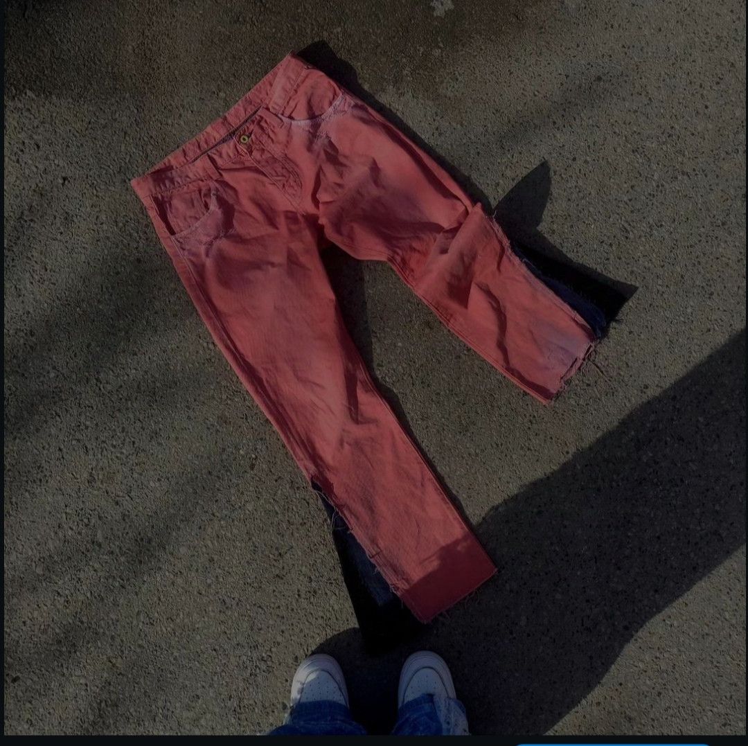 Other Pink Rockstar Denim Size US 38 / EU 54 - 2 Thumbnail