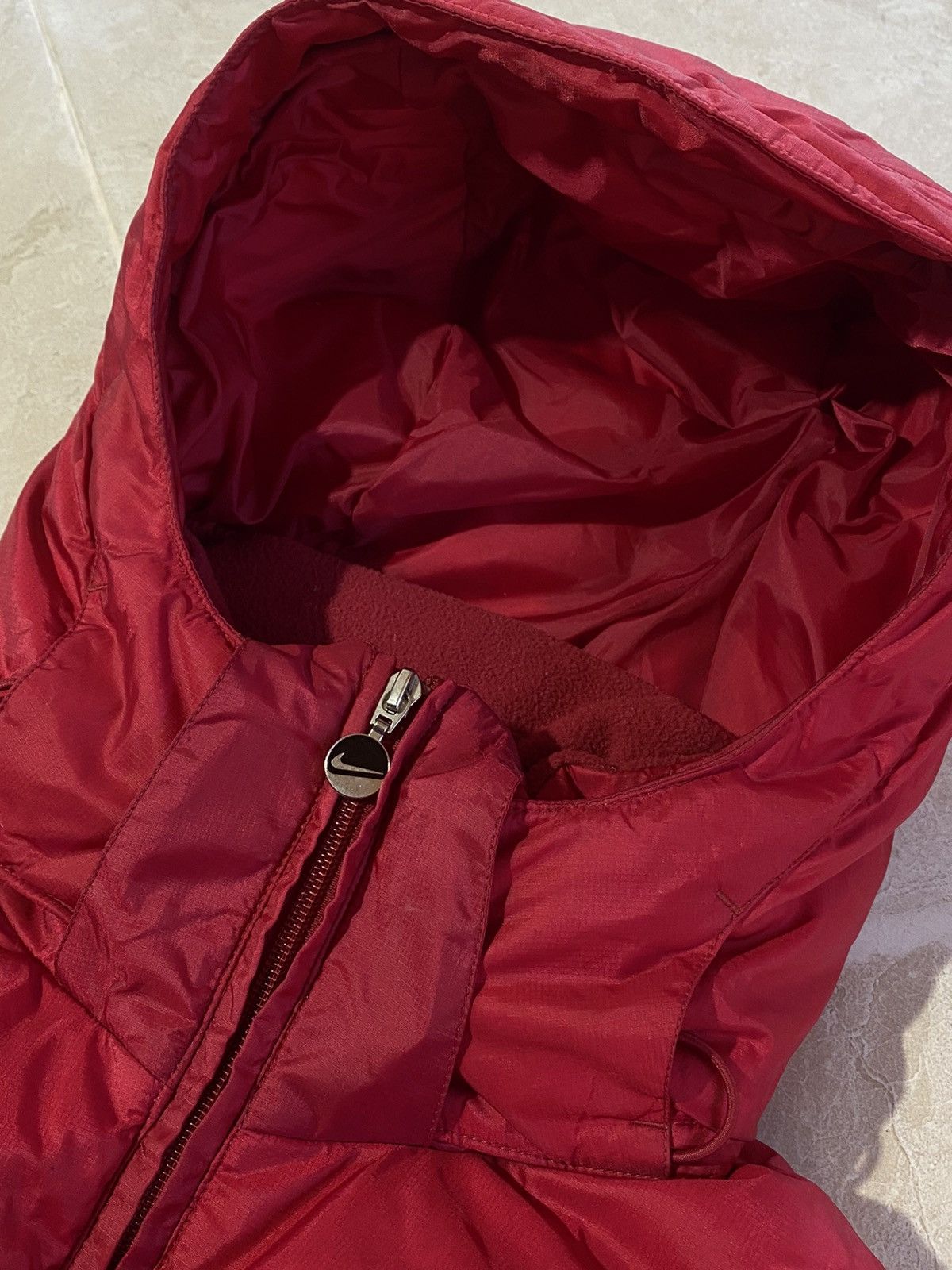 Nike 🔥 Y2K NIKE PUFFER JACKET RED BUBBLE TRAVIS SCOTT VIBES Size US M / EU 48-50 / 2 - 7 Thumbnail