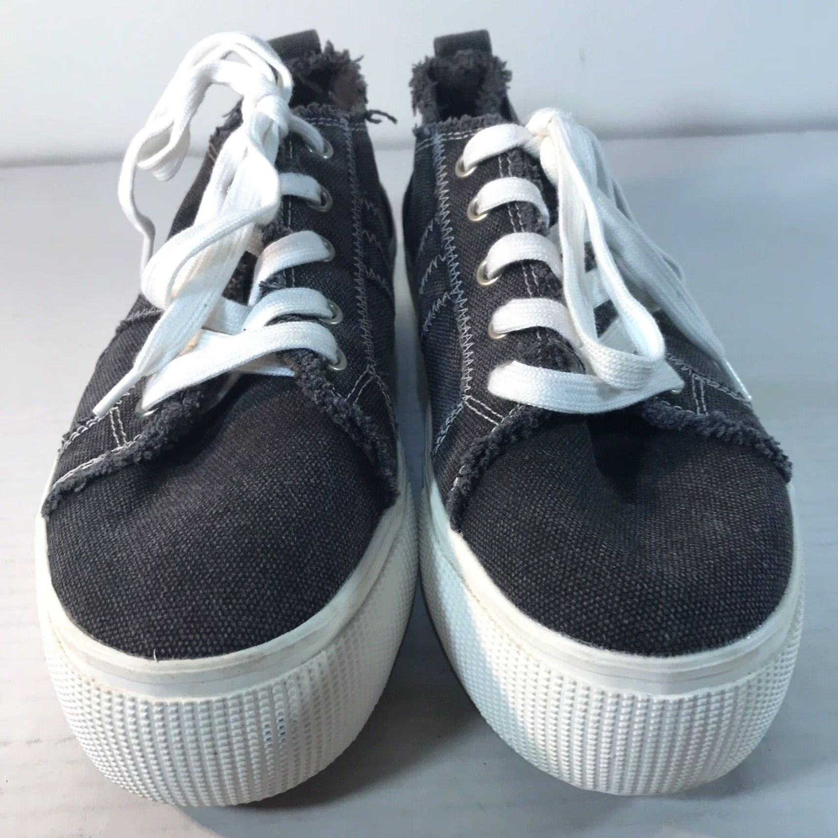 Vintage VINTAGE Jellypop Newstar Women's Canvas Sneakers Size 9.5M Gray Athletic Casual Shoes Size US 9.5 / IT 39.5 - 2 Thumbnail