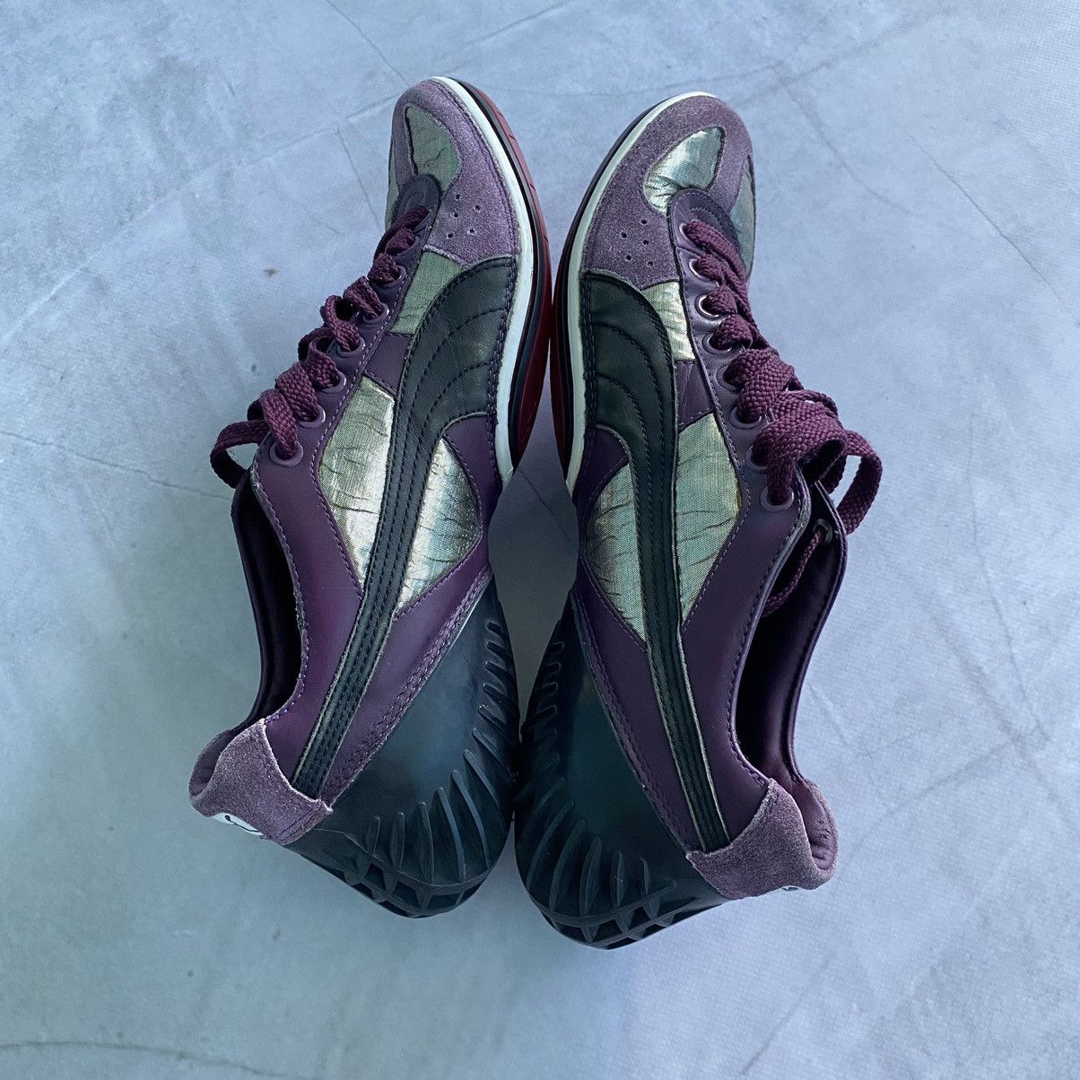 Puma Archive Puma Mihara Yasuhiro Purple Sneakers Y2K Size US 10 / EU 43 - 5 Thumbnail
