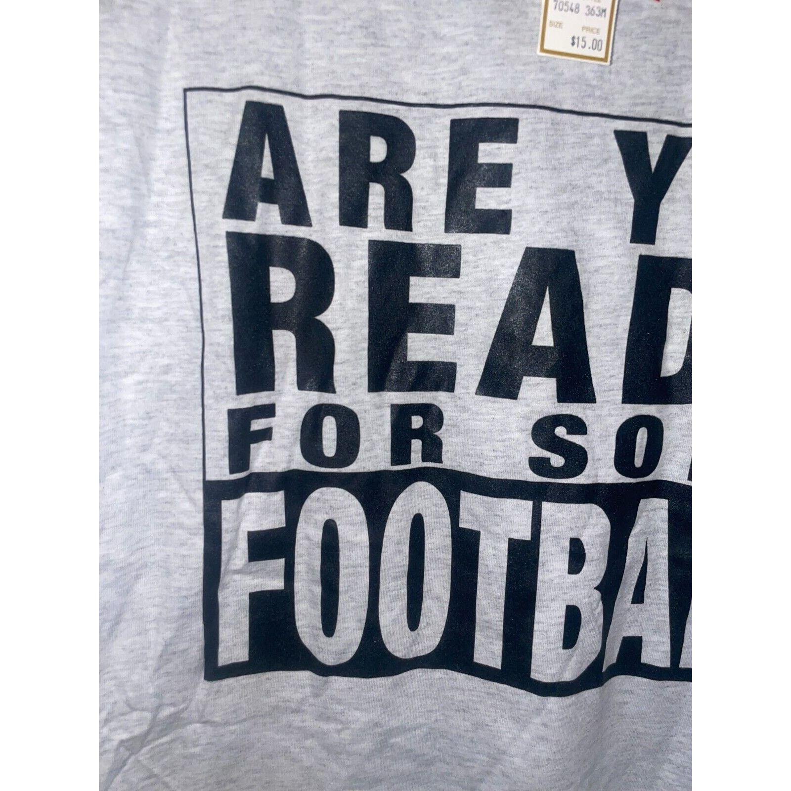 Jerzees Vintage Irish Beer Shirt More Football Gray Tee VTG 90s L Size US L / EU 52-54 / 3 - 4 Thumbnail