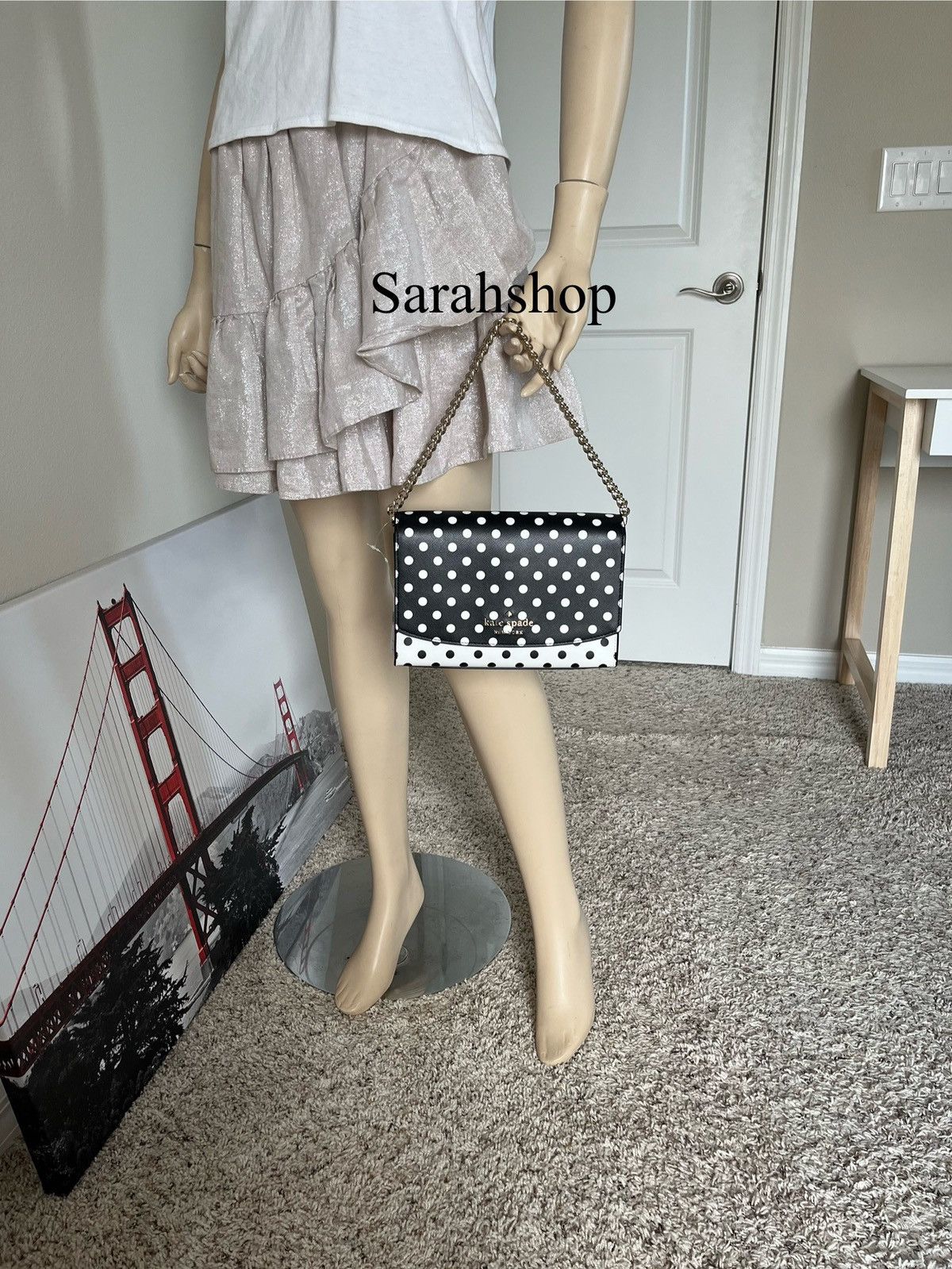 Kate Spade Kate Spade Carson Dot Dot Dot Convertible Crossbody Size ONE SIZE - 11 Thumbnail