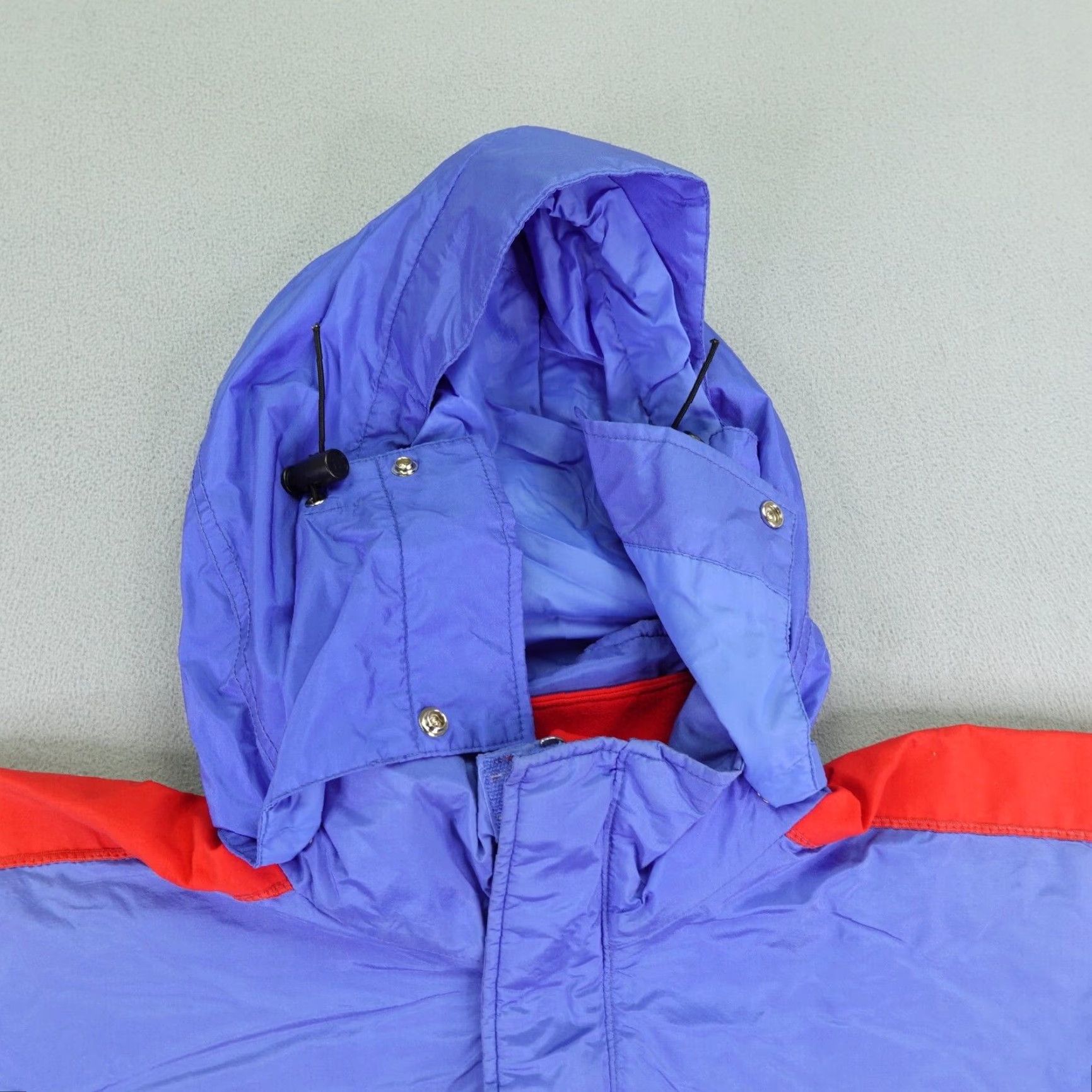 The North Face VINTAGE The North Face Jacket Mens L Blue 90s Outdoor Zip Waterproof Hooded Pockets Full Zipped Size US L / EU 52-54 / 3 - 2 Thumbnail