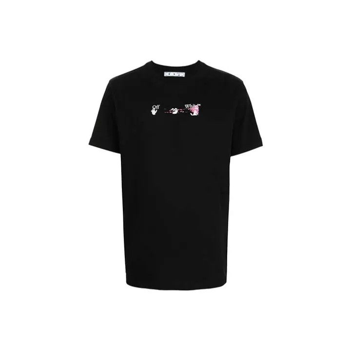 Off-White Off-White Fushi Logo Printed Short Sleeve T-Shirt 0079 Size US S / EU 44-46 / 1 - 1 Thumbnail