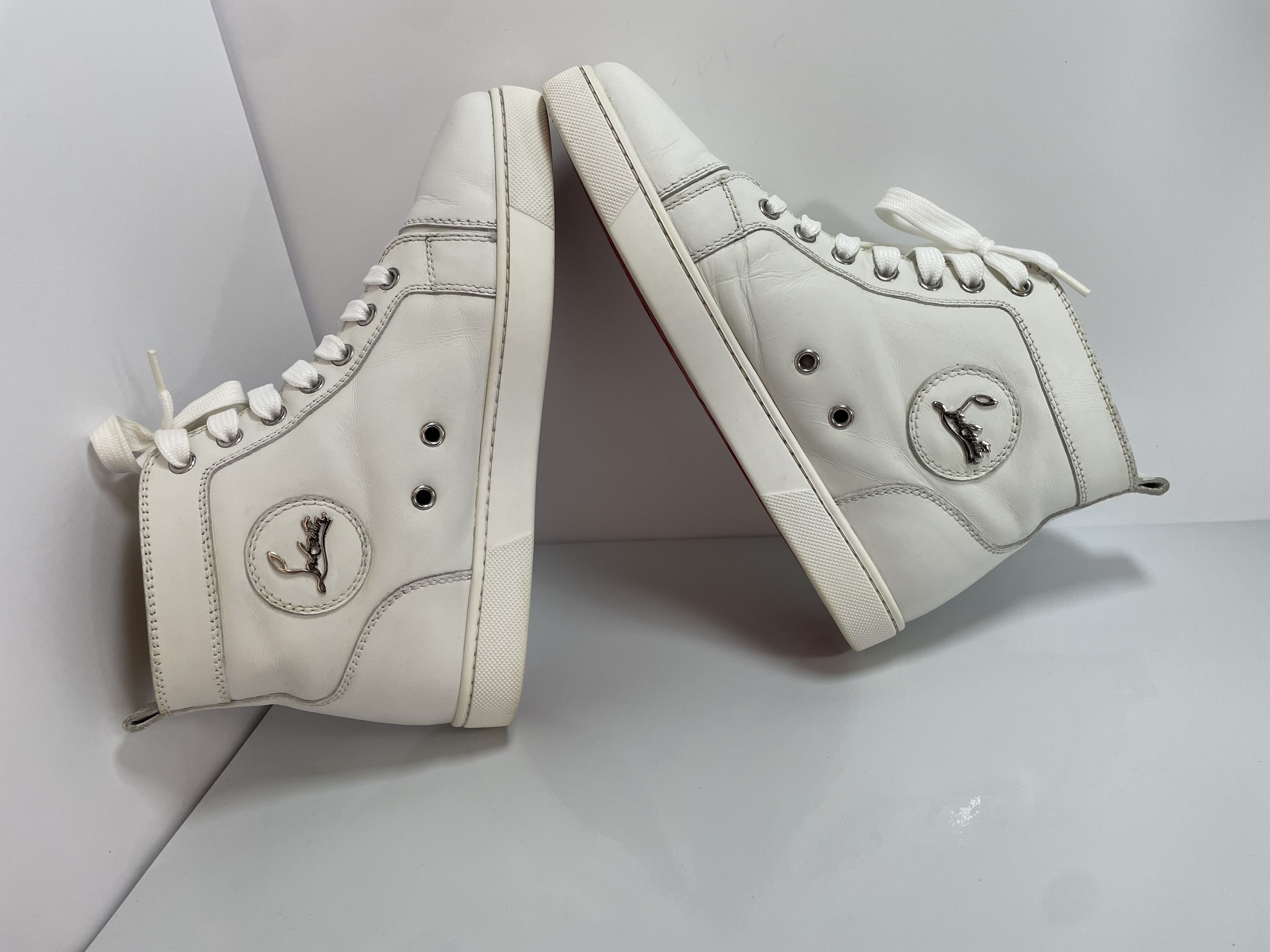 Christian Louboutin Christian Louboutin leather sneakers Size US 8 / IT 38 - 5 Thumbnail