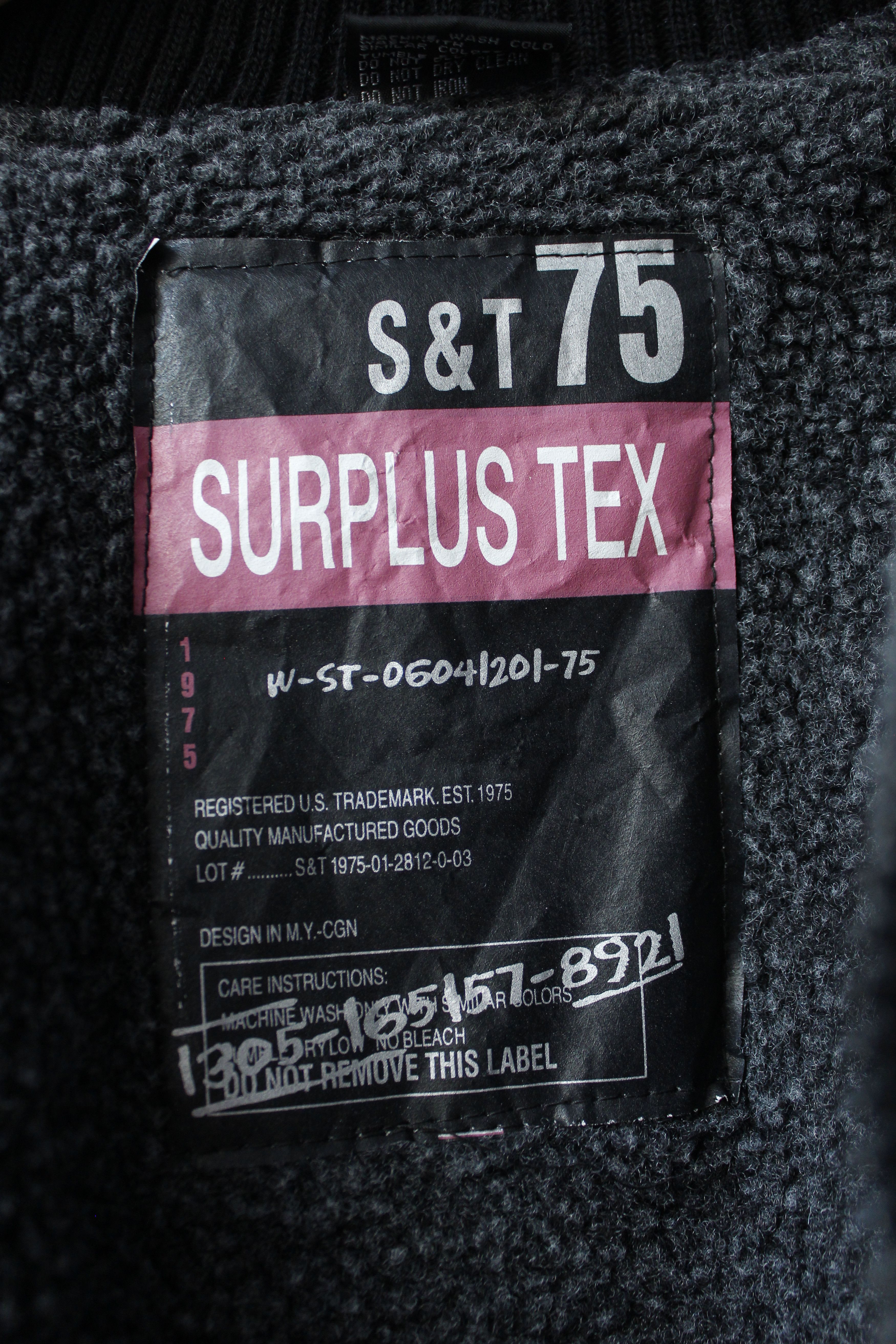 Vintage Surplus Tex S&T 90s Vintage Quilted Jacket bomber military Size US S / EU 44-46 / 1 - 6 Thumbnail