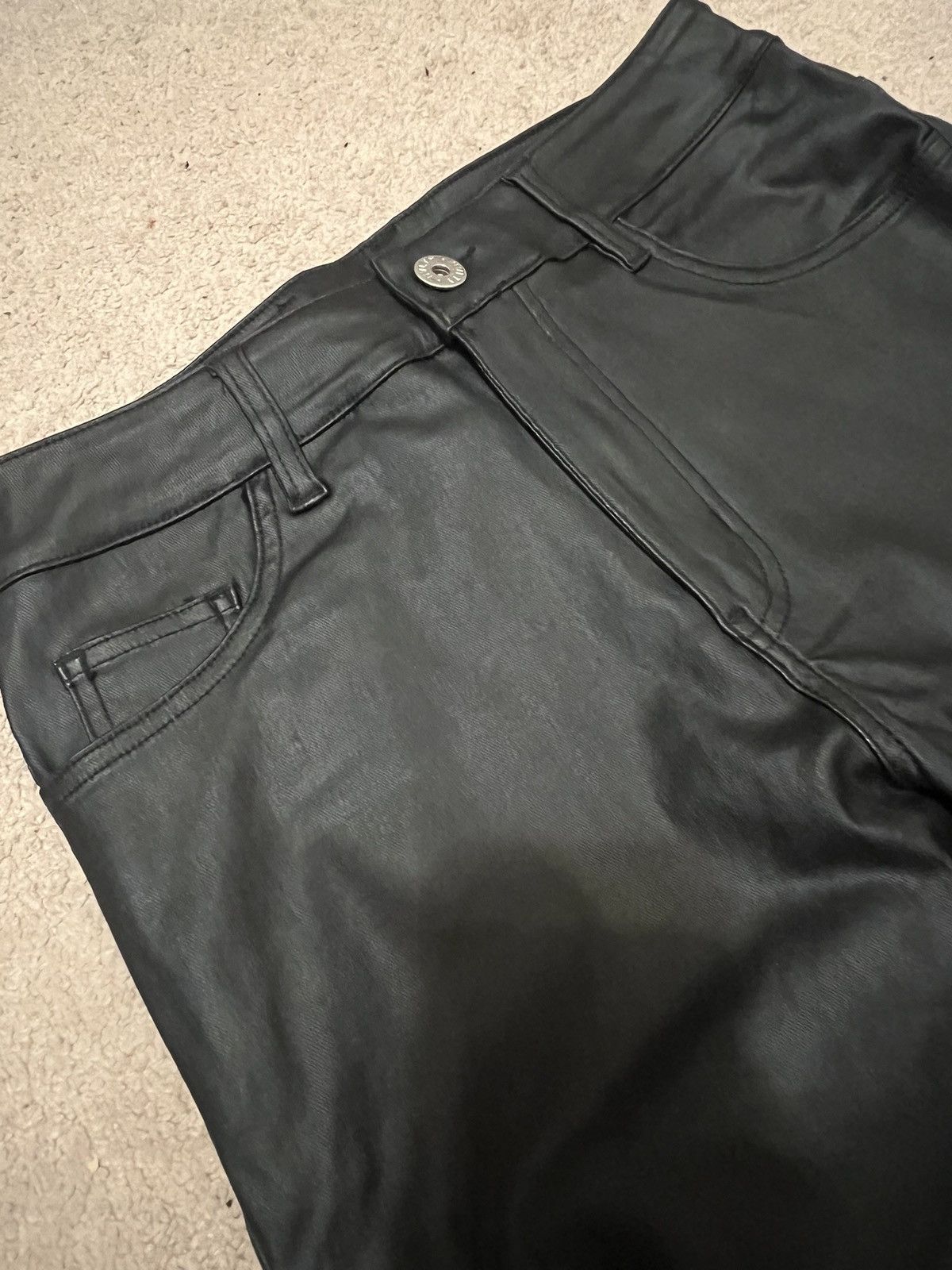 Other slim cut waxed jeans Size US 30 / EU 46 - 2 Thumbnail