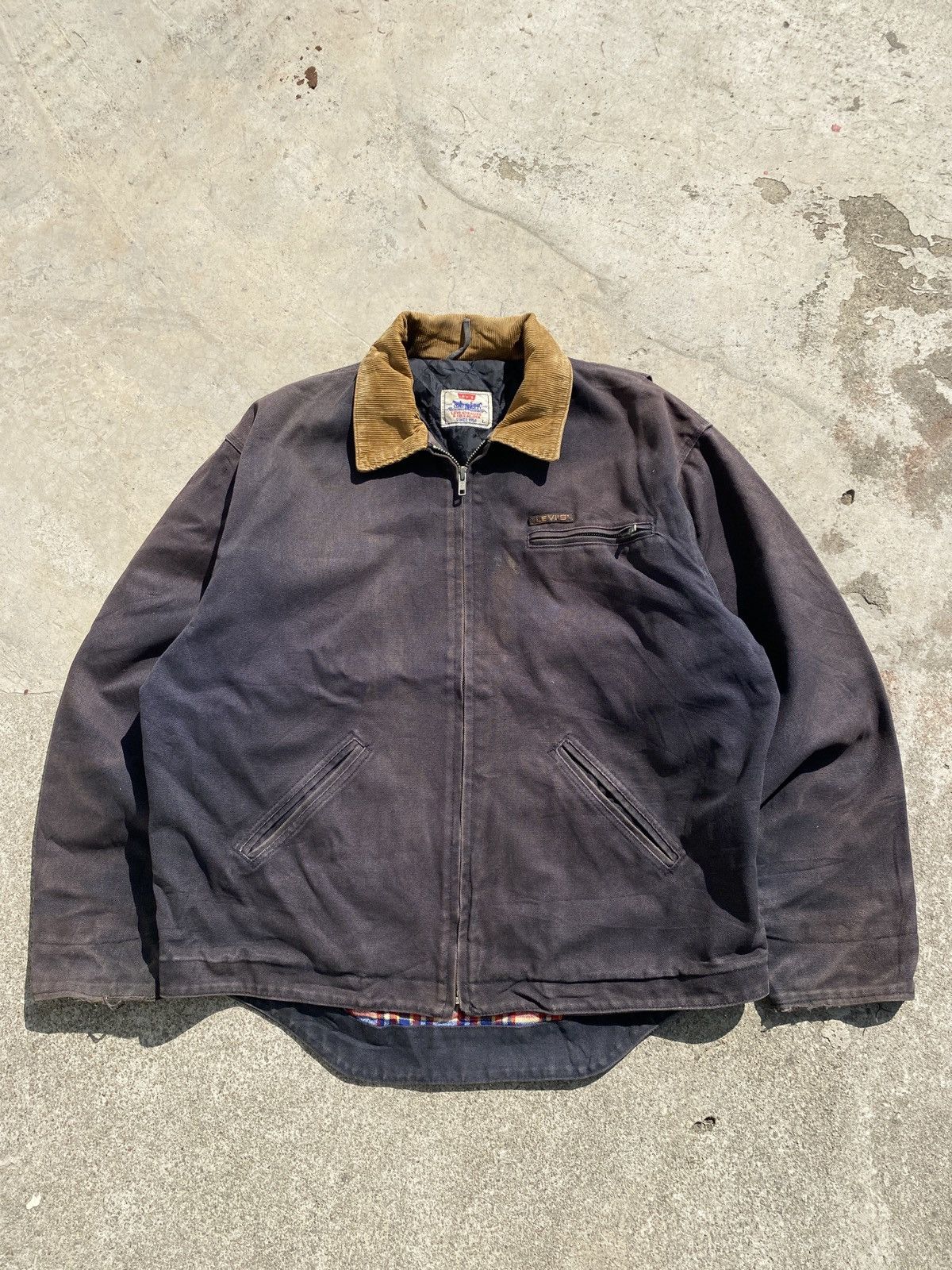 Sunfaded levis Detroit Jacket