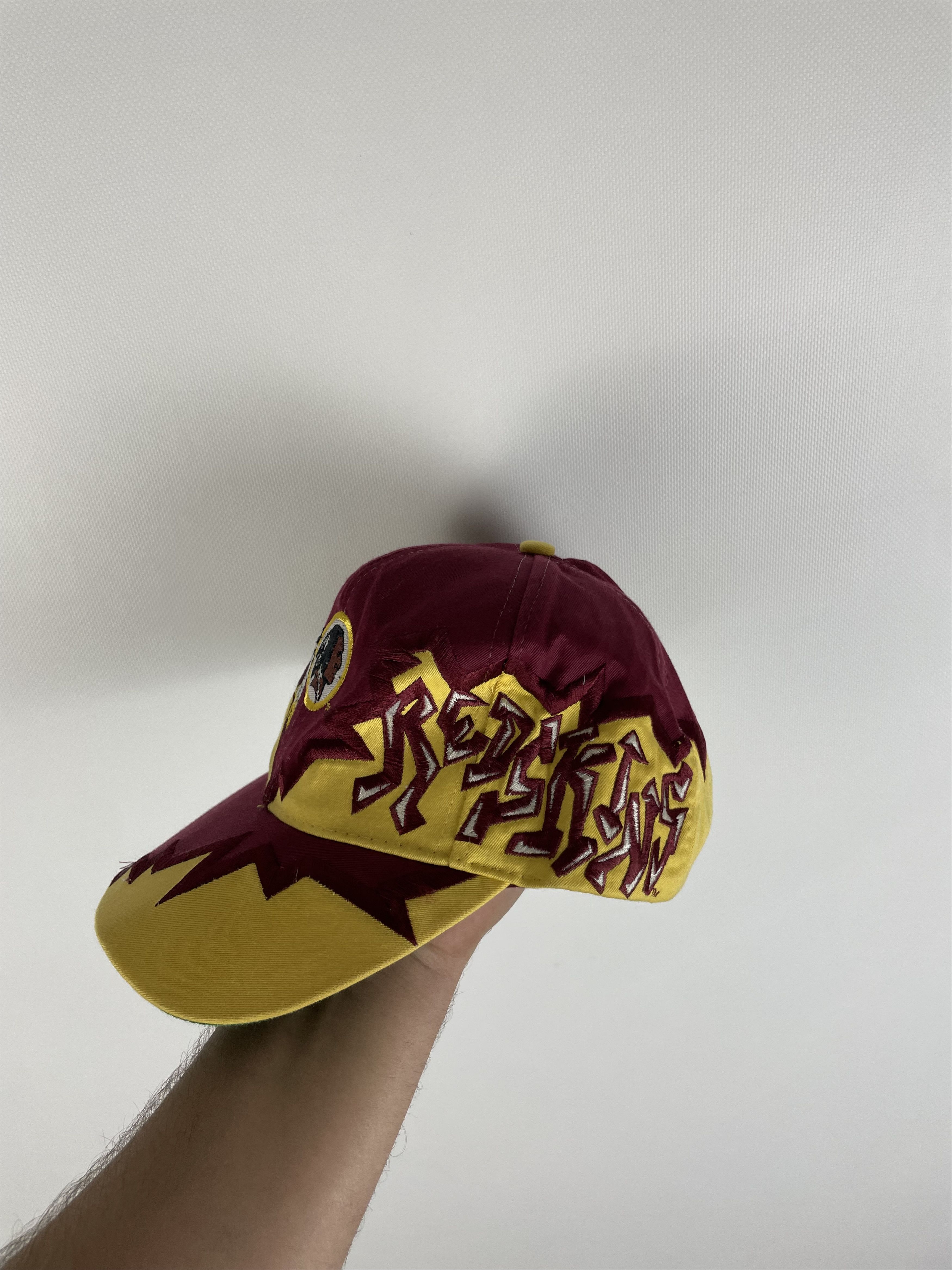 Vintage Vintage 90s Washington Redskin NFL Snapback Cap Hat Size ONE SIZE - 2 Thumbnail