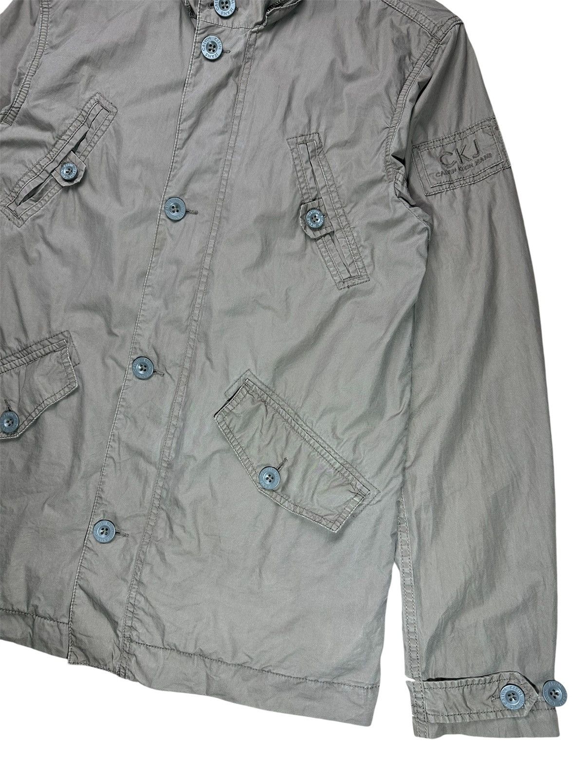 Calvin Klein Calvin Klein Jeans Jacket -Grey Size US L / EU 52-54 / 3 - 3 Thumbnail