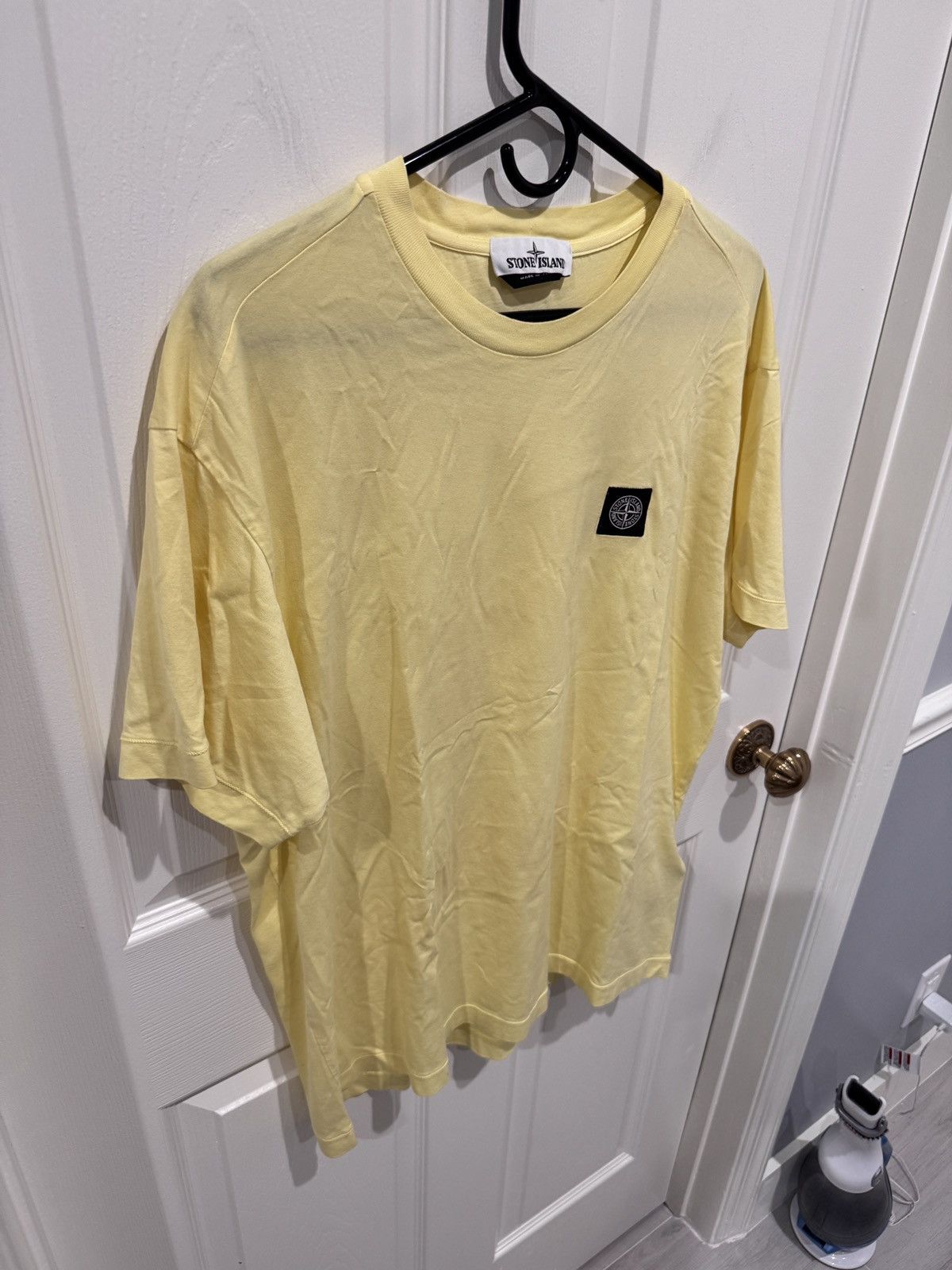 Stone Island Stone Island Yellow Patch Program Tee Size XL (fits M-L) Size US XL / EU 56 / 4 - 2 Thumbnail