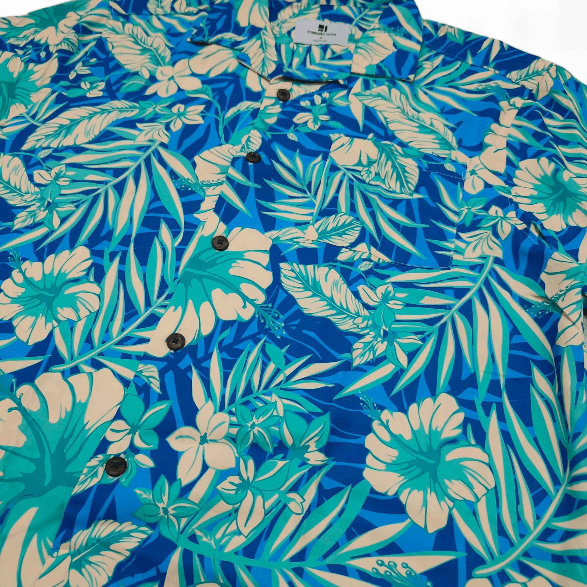 Standard Issue Standard Issue NYC Floral Flower Print Hawaiian Aloha Shirt Size US M / EU 48-50 / 2 - 4 Thumbnail