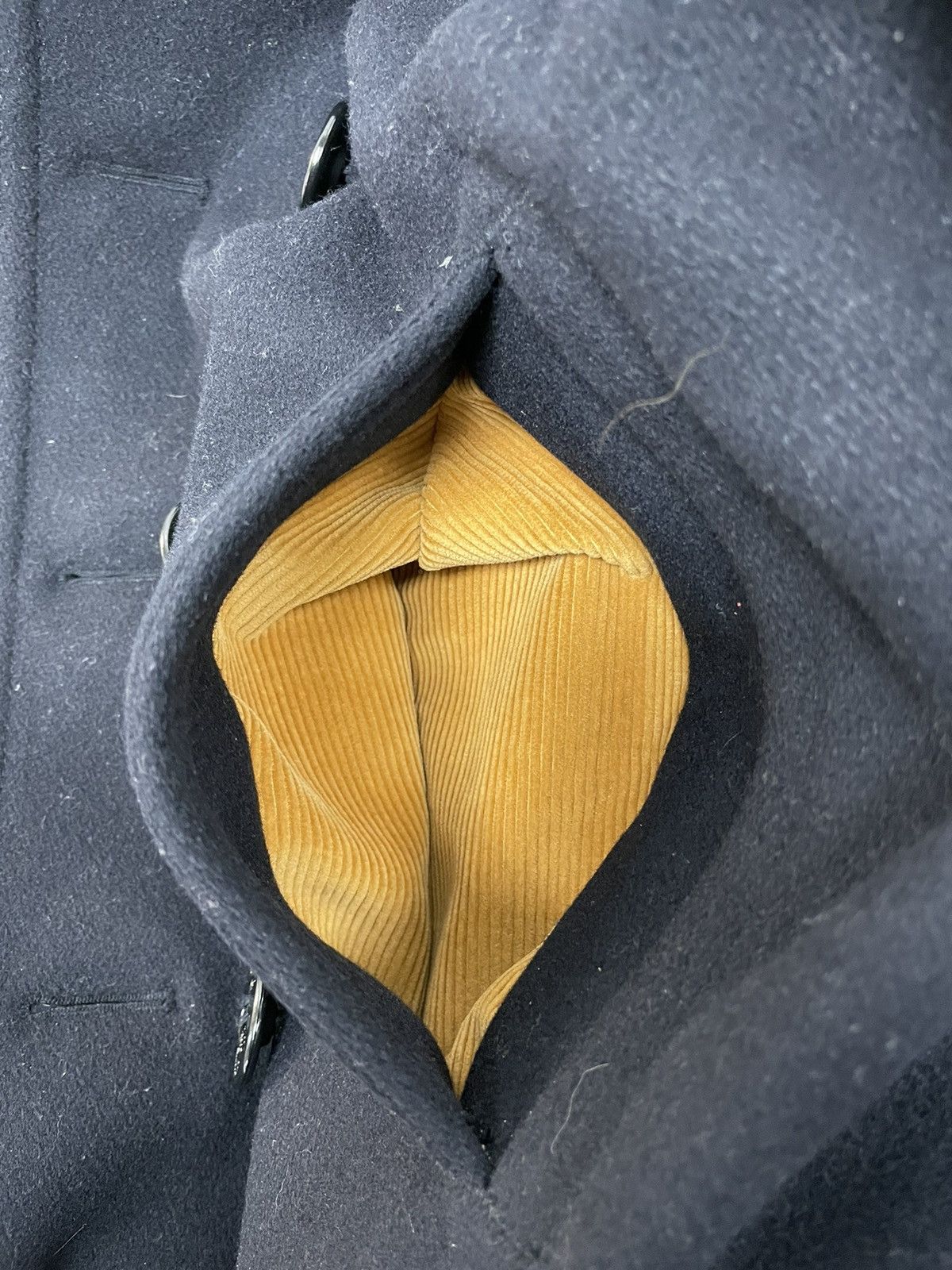 RRL Ralph Lauren Melton Wool Peacoat Size US XL / EU 56 / 4 - 10 Thumbnail
