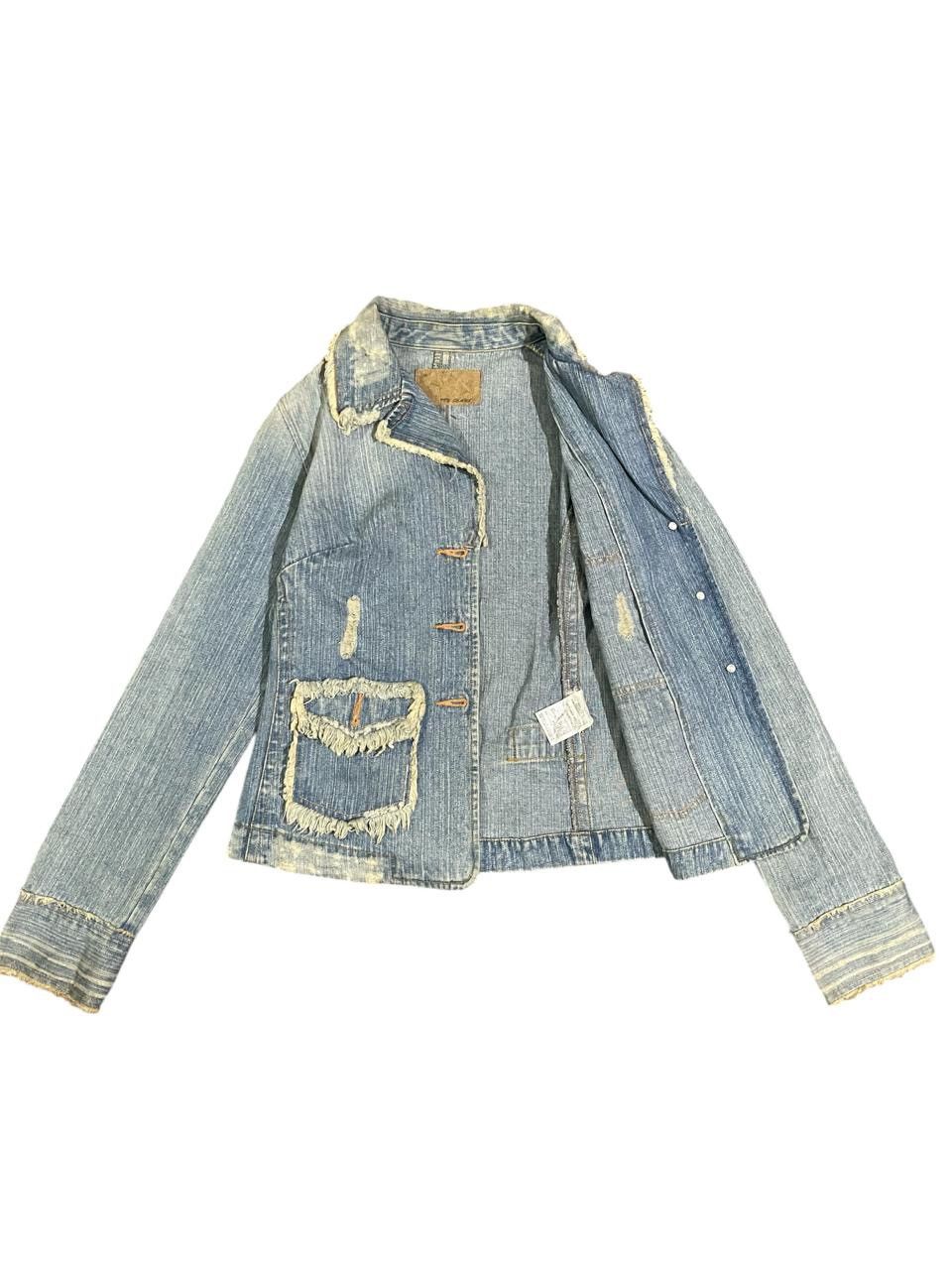 Beams Plus Y2K Ray Beams Denim Jacket Size M / US 6-8 / IT 42-44 - 2 Thumbnail