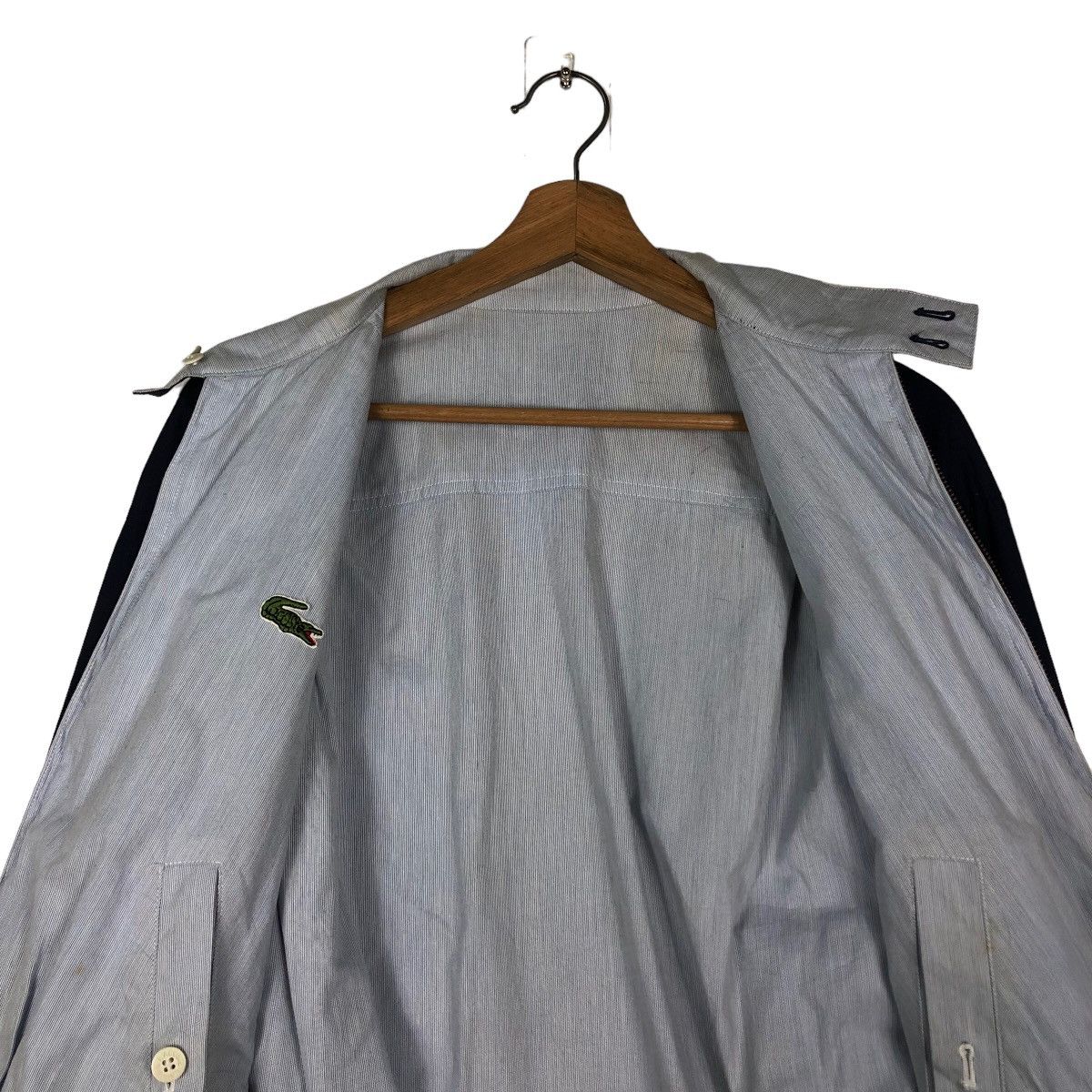 Japanese Brand 🔥Vintage Reversible Bomber Jacket Chemise Lacoste Big Logo Size US M / EU 48-50 / 2 - 13 Thumbnail