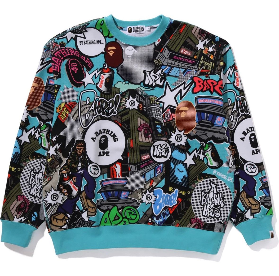 Bape Comic Art Crewneck
