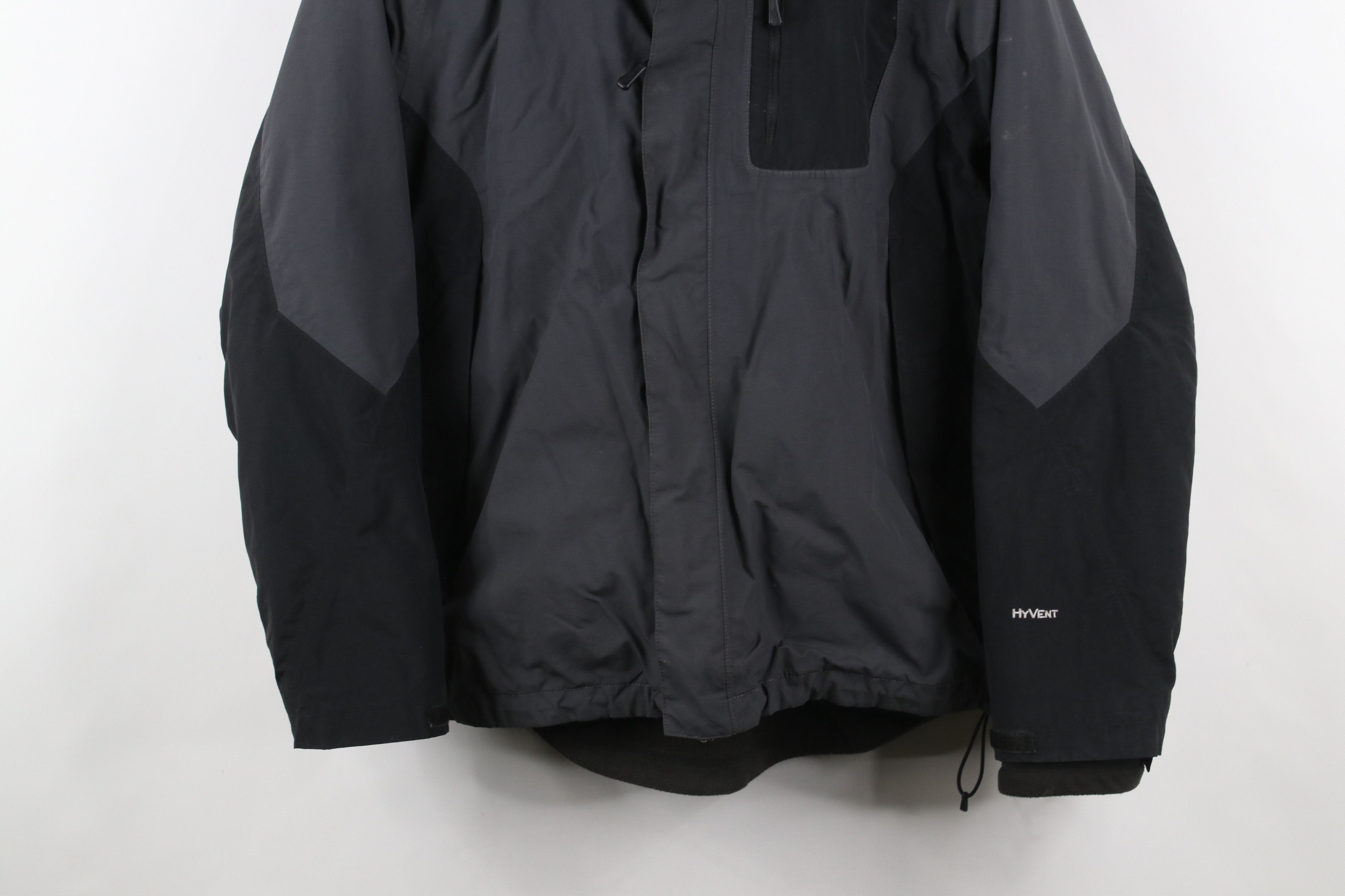 The North Face × Vintage Vintage The North Face 2 In 1 Full Zip Hooded Jacket Gray Size US M / EU 48-50 / 2 - 3 Thumbnail