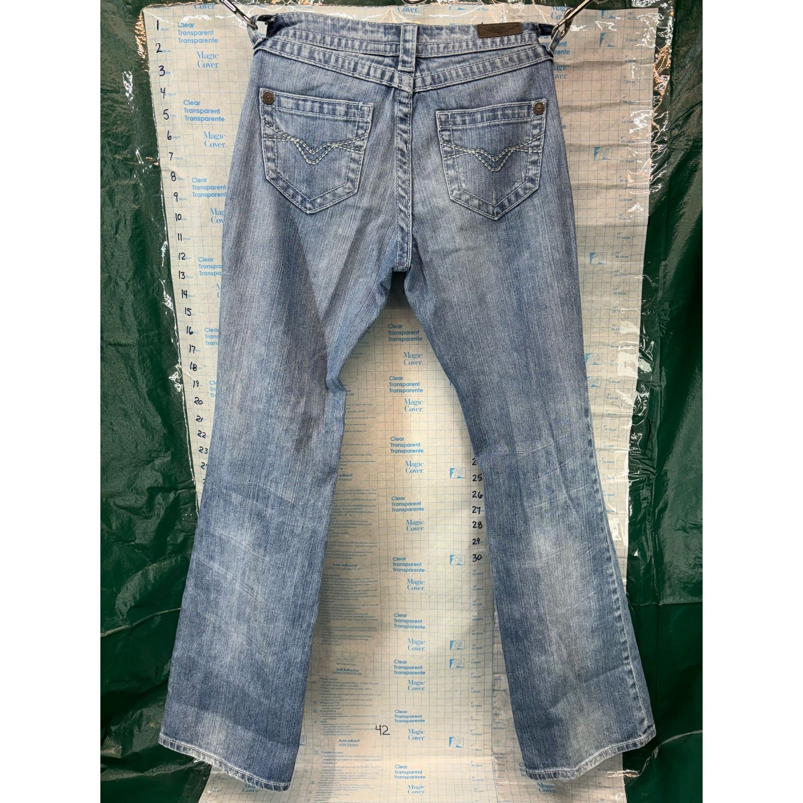 Harley Davidson Harley Davidson Jeans Size 6 Distressed Flair Bottom Size 28" / US 6 / IT 42 - 7 Thumbnail