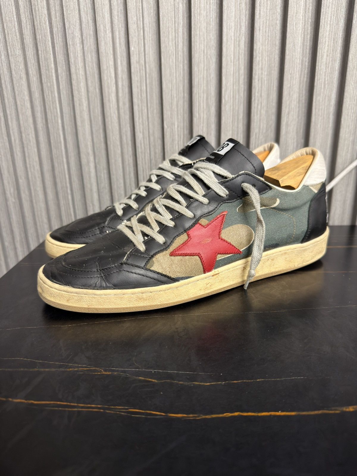 Camo limited edition ballstar trainer