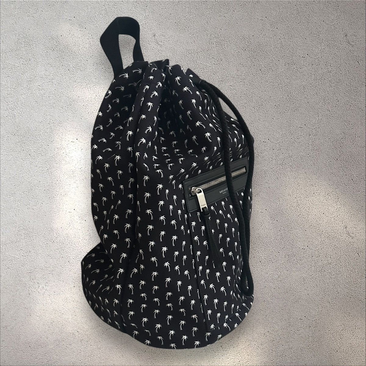 Saint Laurent Paris Saint Laurent Palm Tree Sailor Backpack Size ONE SIZE - 4 Thumbnail