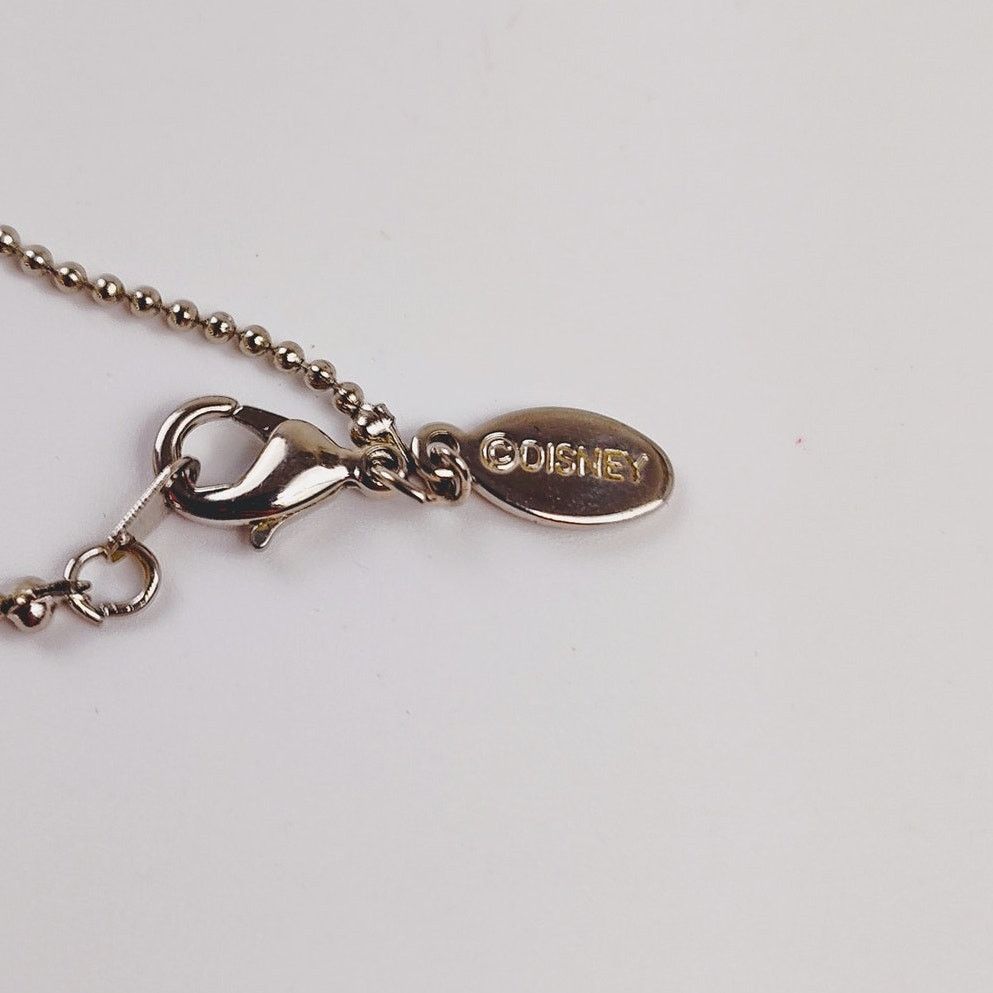 Disney Disney Mickey Mouse Silver-Toned Heart Necklace Rhinestone Size ONE SIZE - 3 Thumbnail