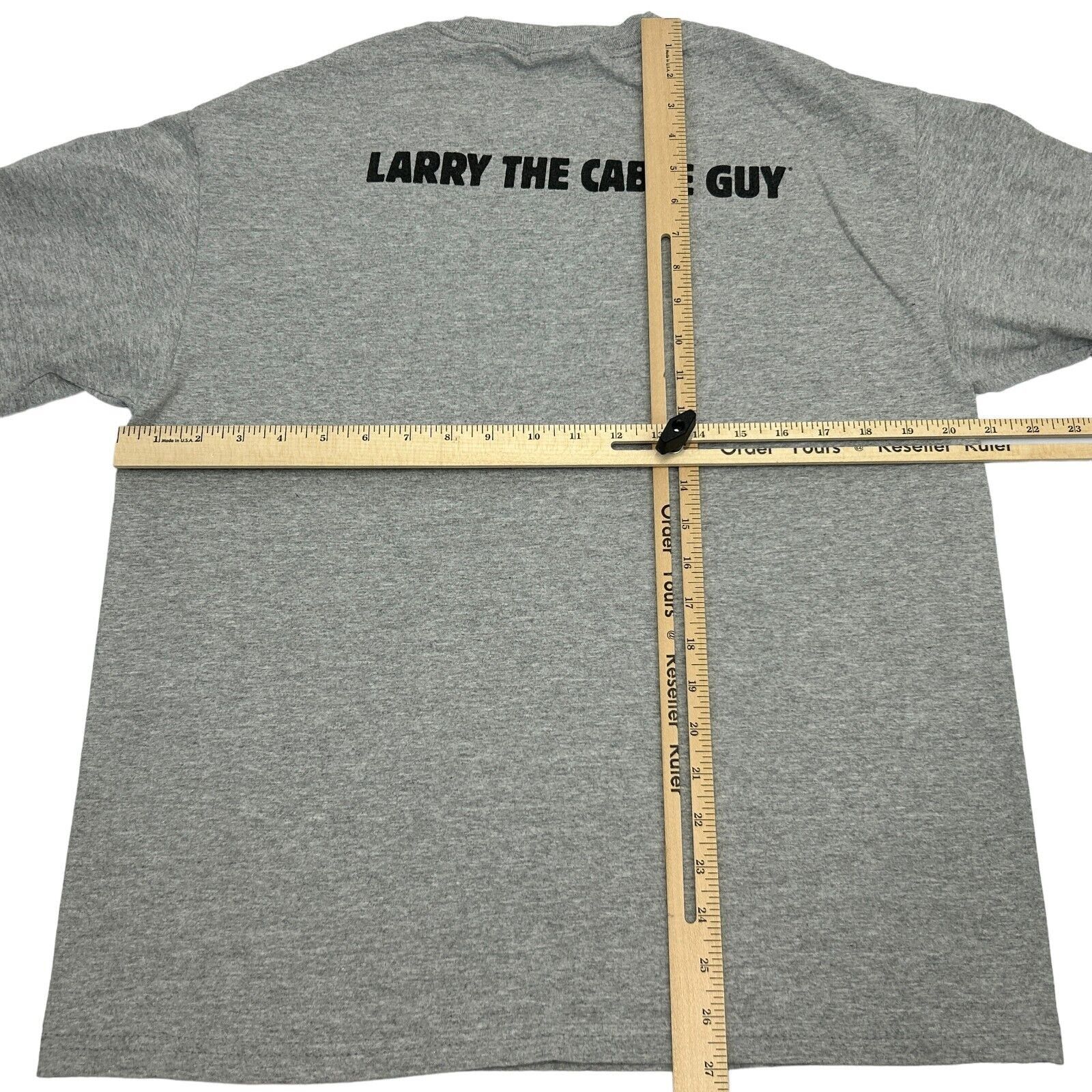 Vintage Vintage Y2Ks Larry the Cable Guy Git R Done T Shirt Gray L Size US L / EU 52-54 / 3 - 7 Thumbnail
