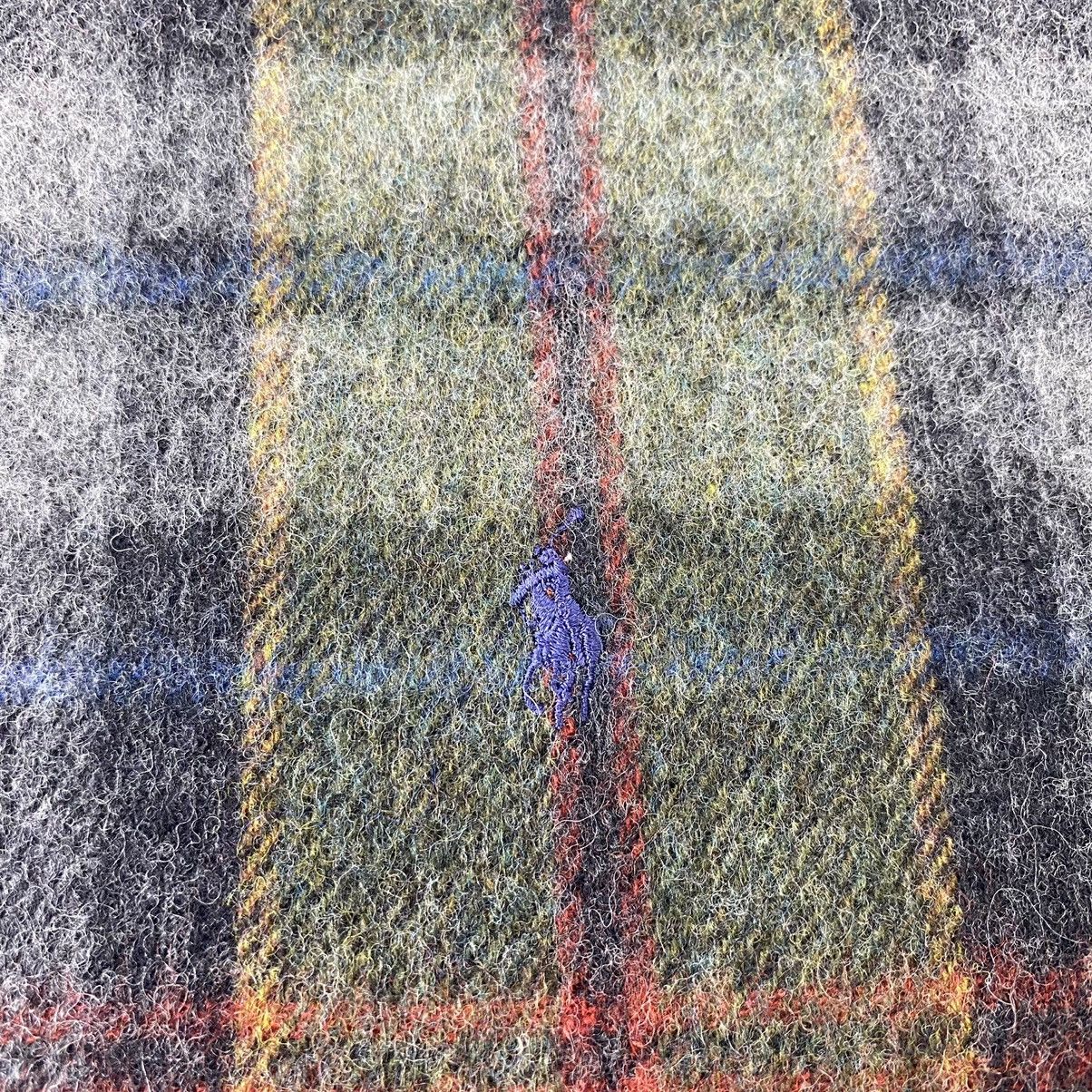 Polo Ralph Lauren × Vintage Polo Ralph Lauren Wool Muffler/ Scar / Neckwear - T1385 Size ONE SIZE - 5 Thumbnail