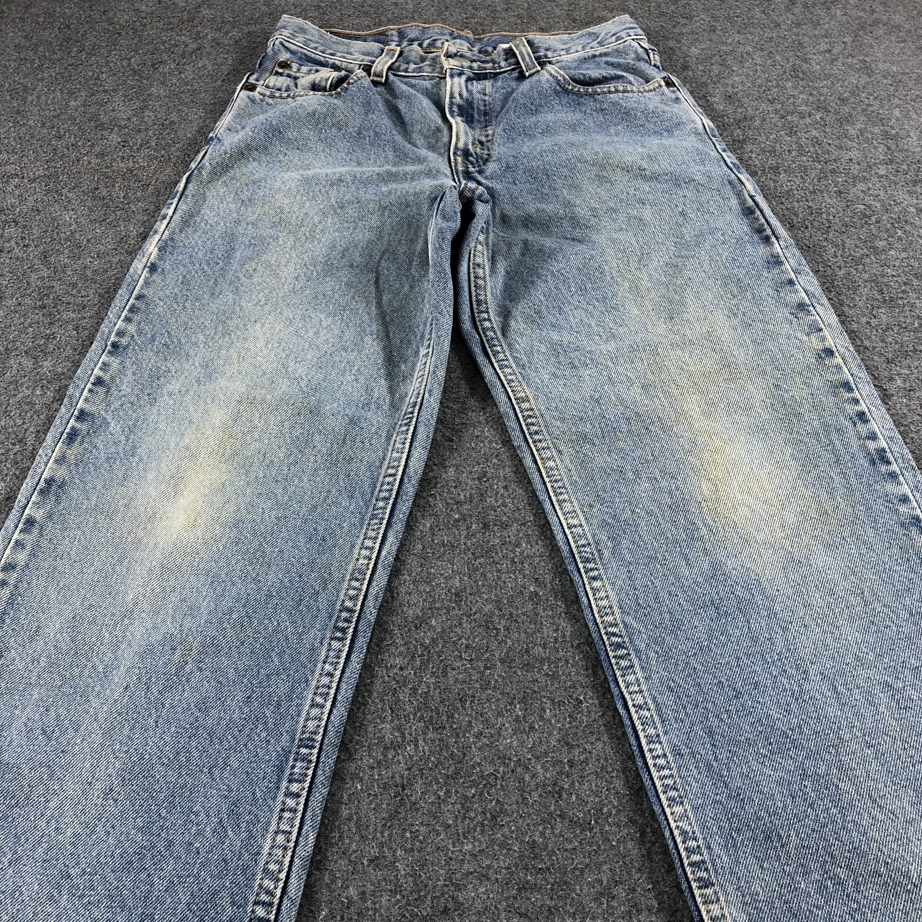 Levi's 90s Vintage Light Wash Levis 550 Jeans- J1360 Size US 27 - 3 Thumbnail