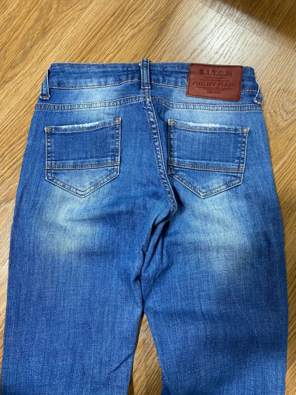 Philipp Plein Philipp Plein Distressed Denim Straight Cut Jeans Luxury Size US 28 / EU 44 - 19 Thumbnail