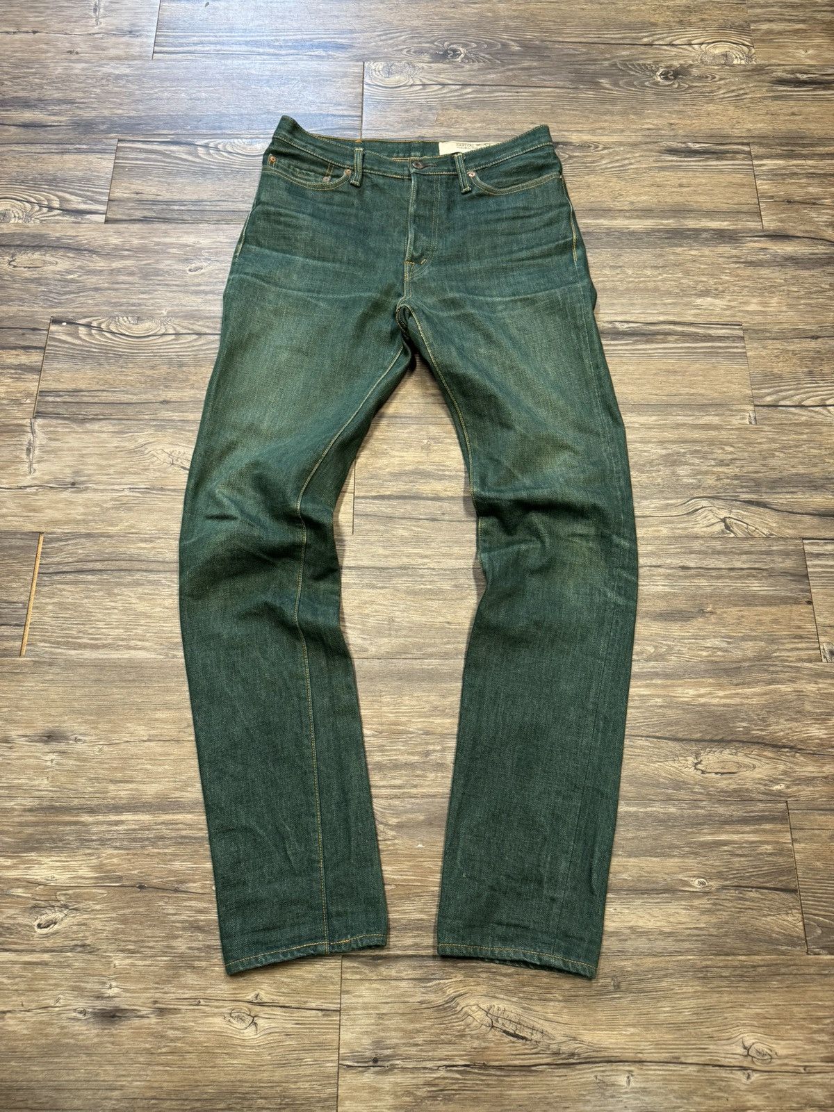 KAPITAL NO.4 PLANT DYED DENIM 5P MONKEY CISCO JEANS