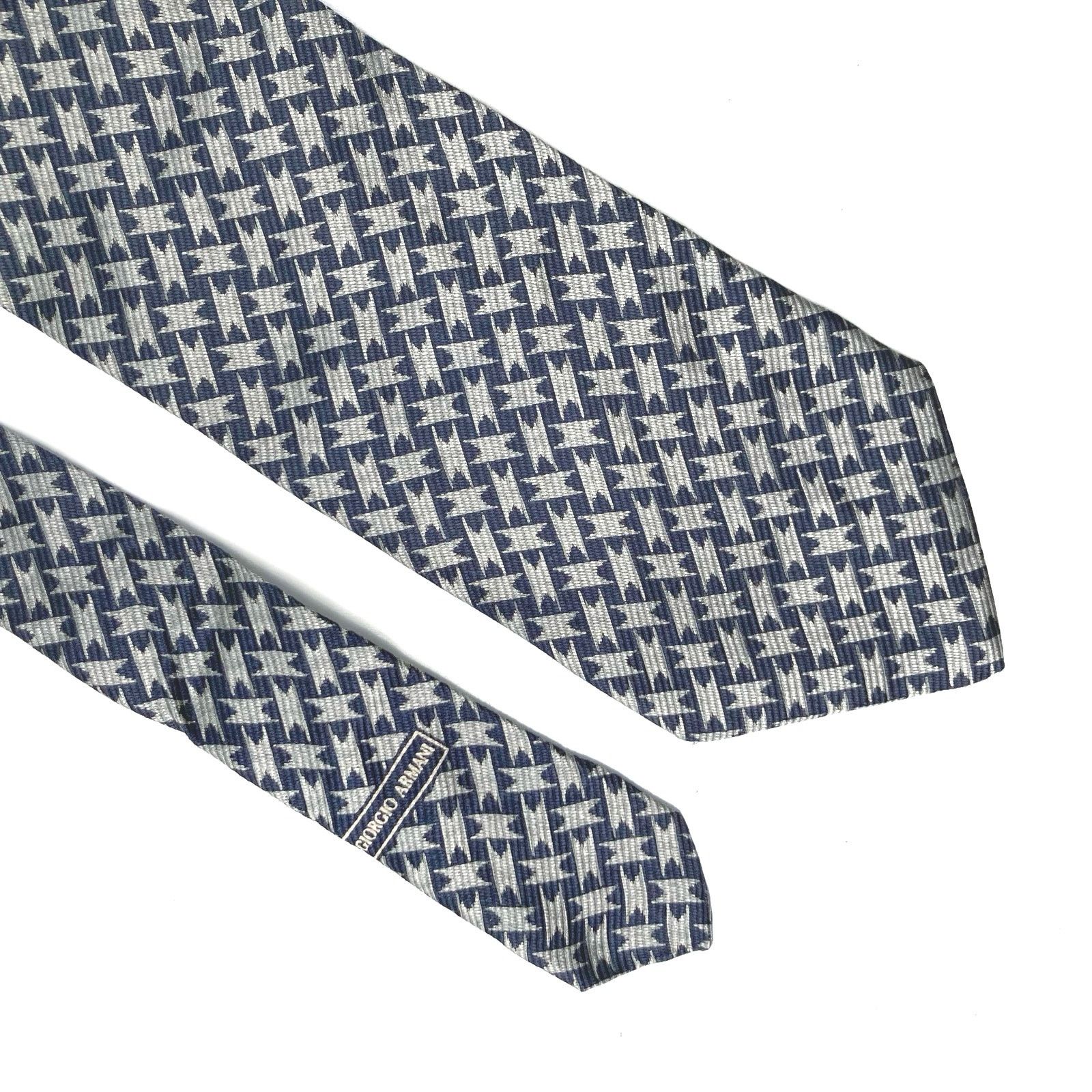 Giorgio Armani Vintage Giorgio Armani Silk Tie | Mens Quiet Luxury Classic Size ONE SIZE - 4 Thumbnail