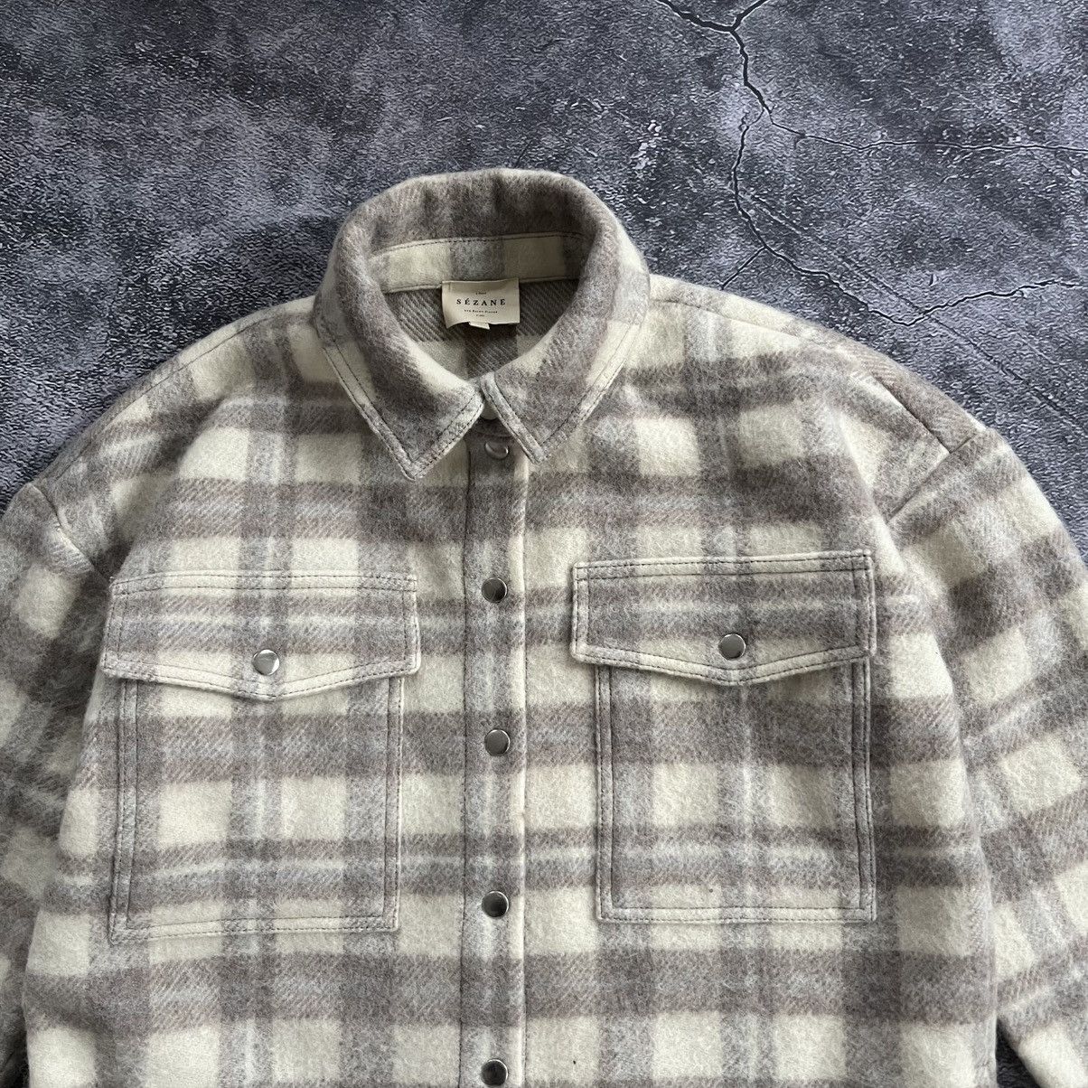 Sezane Sezane Women’s Wool Jacket Size 34 Luxury Rare Parisian Size XS / US 0-2 / IT 36-38 - 2 Thumbnail