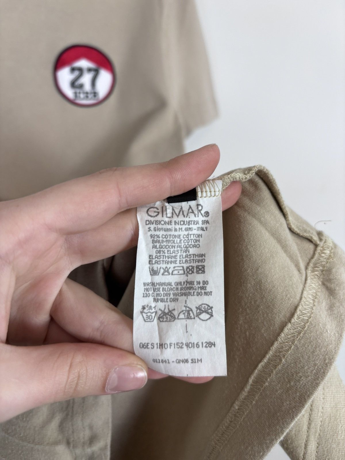 Iceberg Ice Iceberg Vintage Women’s #27 Logo Beige T-Shirt Tee Size XL / US 12-14 / IT 48-50 - 9 Thumbnail