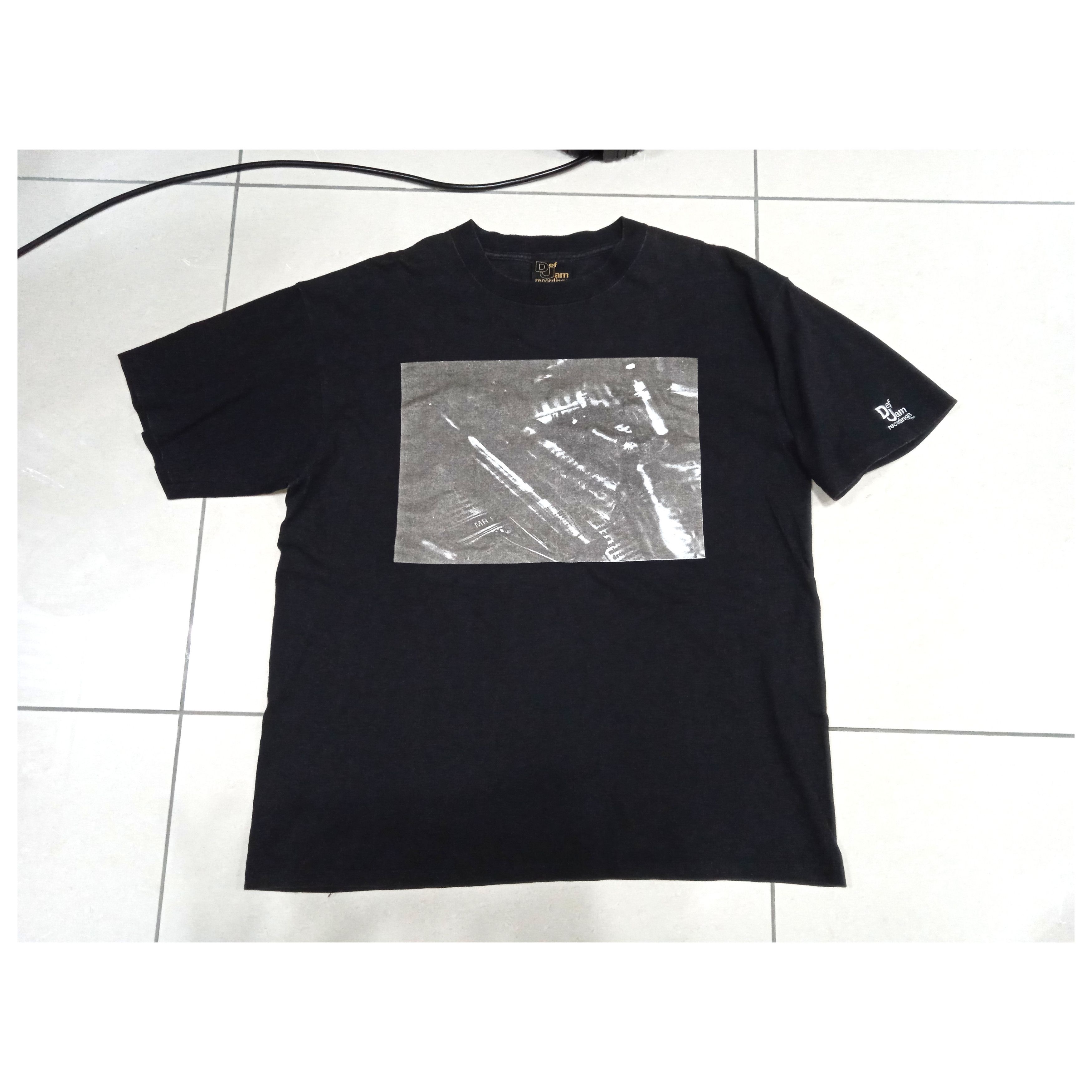Rap Tees × Vintage Vintage 90s Def Jam Recordings Photo T Shirt Rap Tees Size US L / EU 52-54 / 3 - 1 Thumbnail